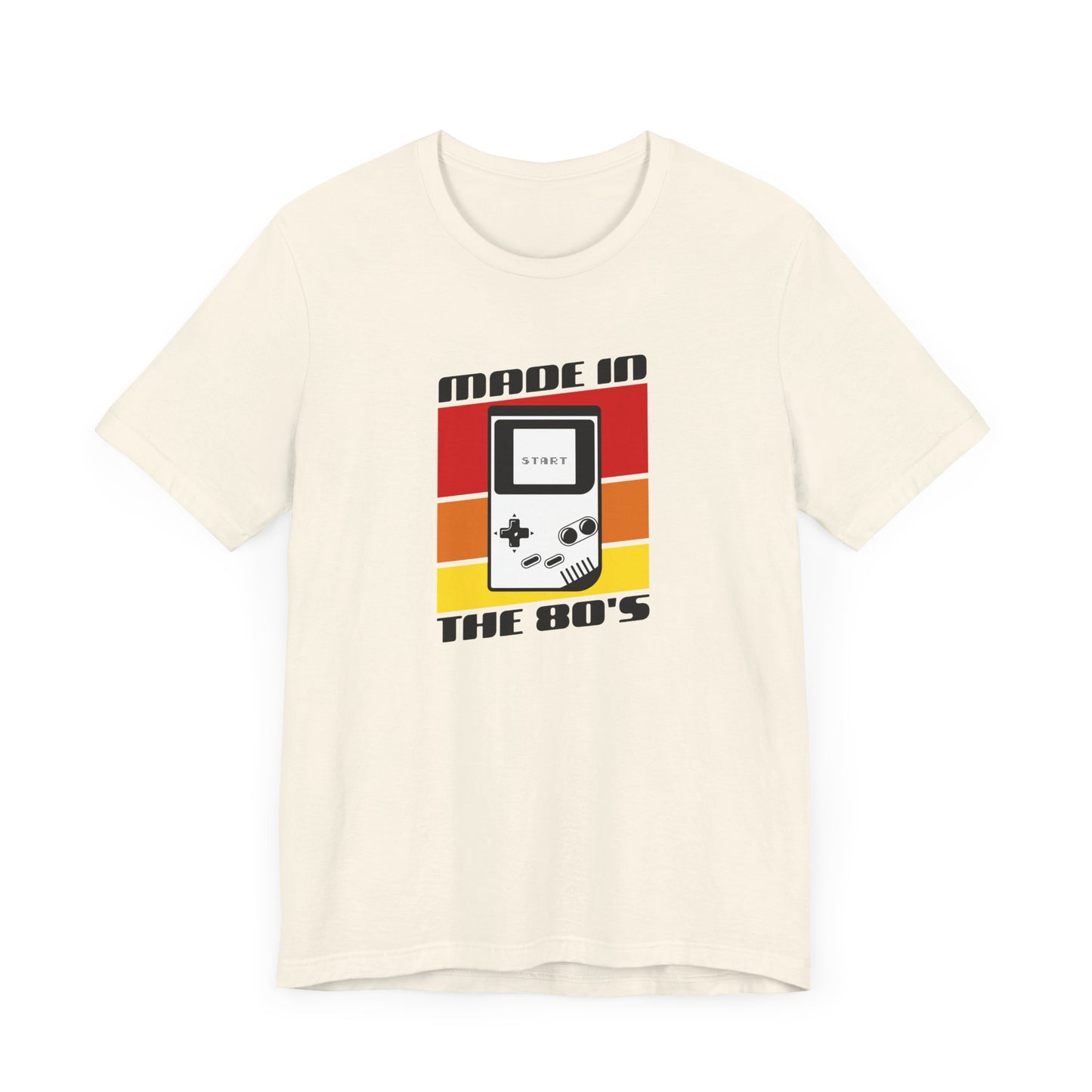 Made in the 80s Short Sleeve Tee – Nostalgia-Inspired Retro Gaming Shirt