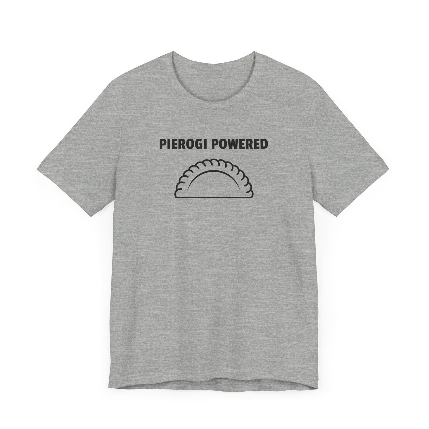 Pierogi Power Pierogi Lover's Short Sleeve Tee Shirt - A Deliciously Bold Statement