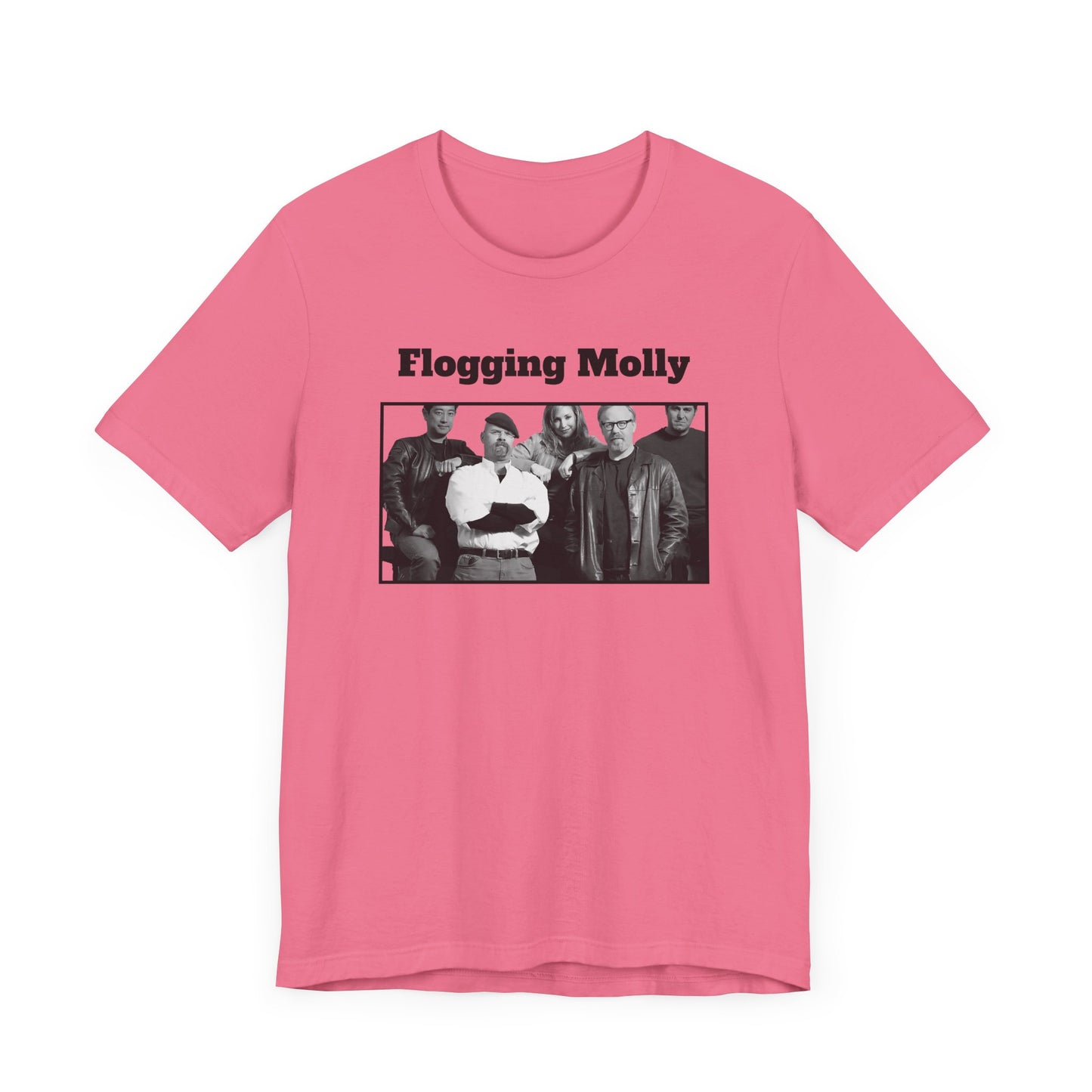 Mythbusters Flogging Molly Short Sleeve Tee Shirt - A Clever and Ironic Meme Tribute