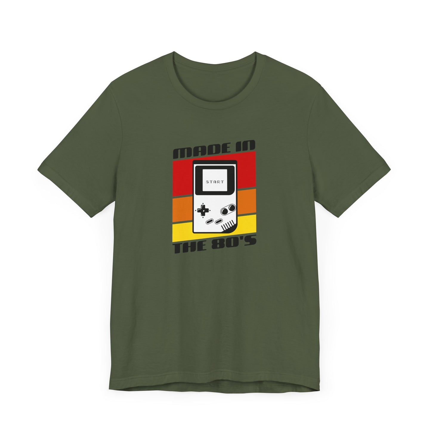 Made in the 80s Short Sleeve Tee – Nostalgia-Inspired Retro Gaming Shirt