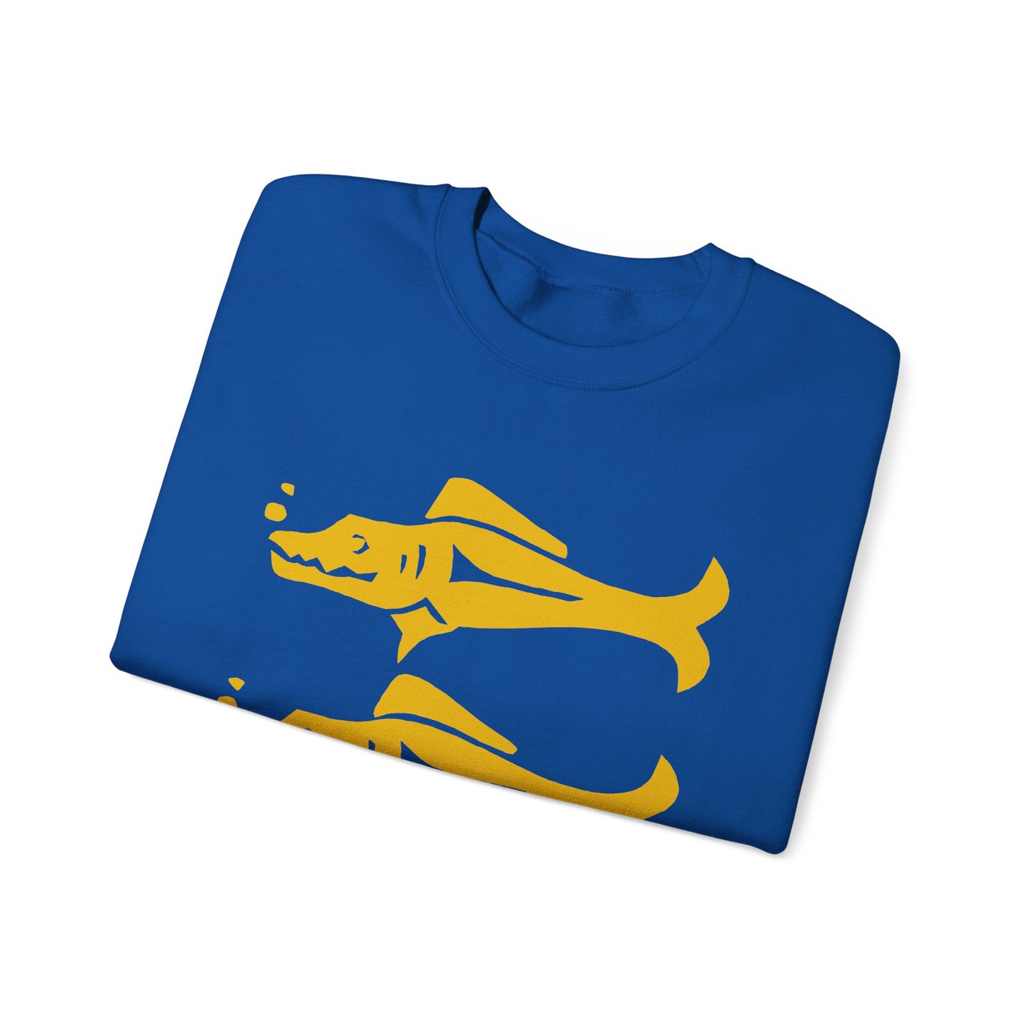 Legends of the Hidden Temple Blue Barracudas Crewneck Sweatshirt - Nostalgic 90s Comfort