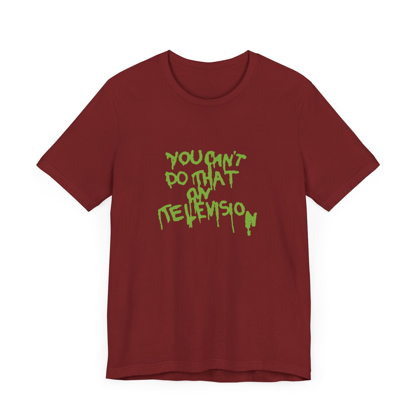 You Can’t Do That On Television Short Sleeve Tee Shirt - A Slime-Filled Nostalgia Trip