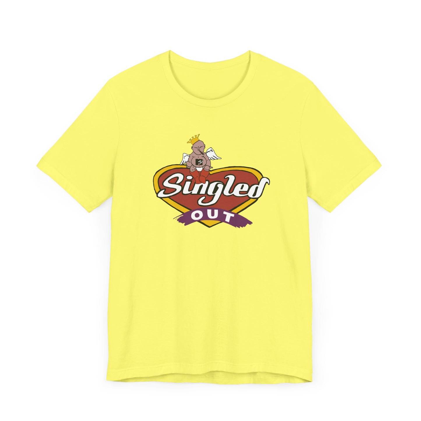 MTV-Inspired Singled Out Short Sleeve T-Shirt - A 90s Dating Show Throwback