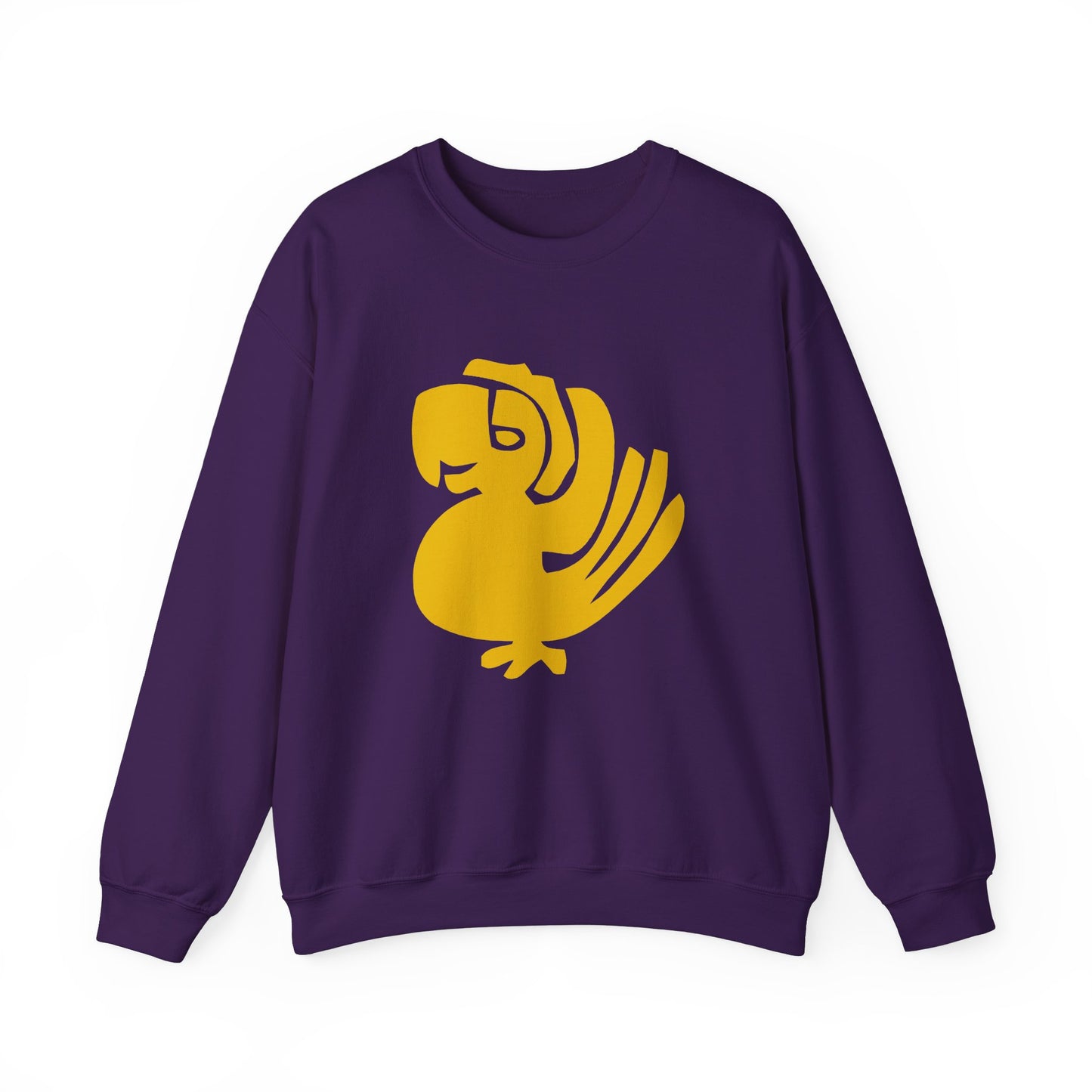 Legends of the Hidden Temple Purple Parrots Crewneck Sweatshirt - A Nostalgic 90s Classic