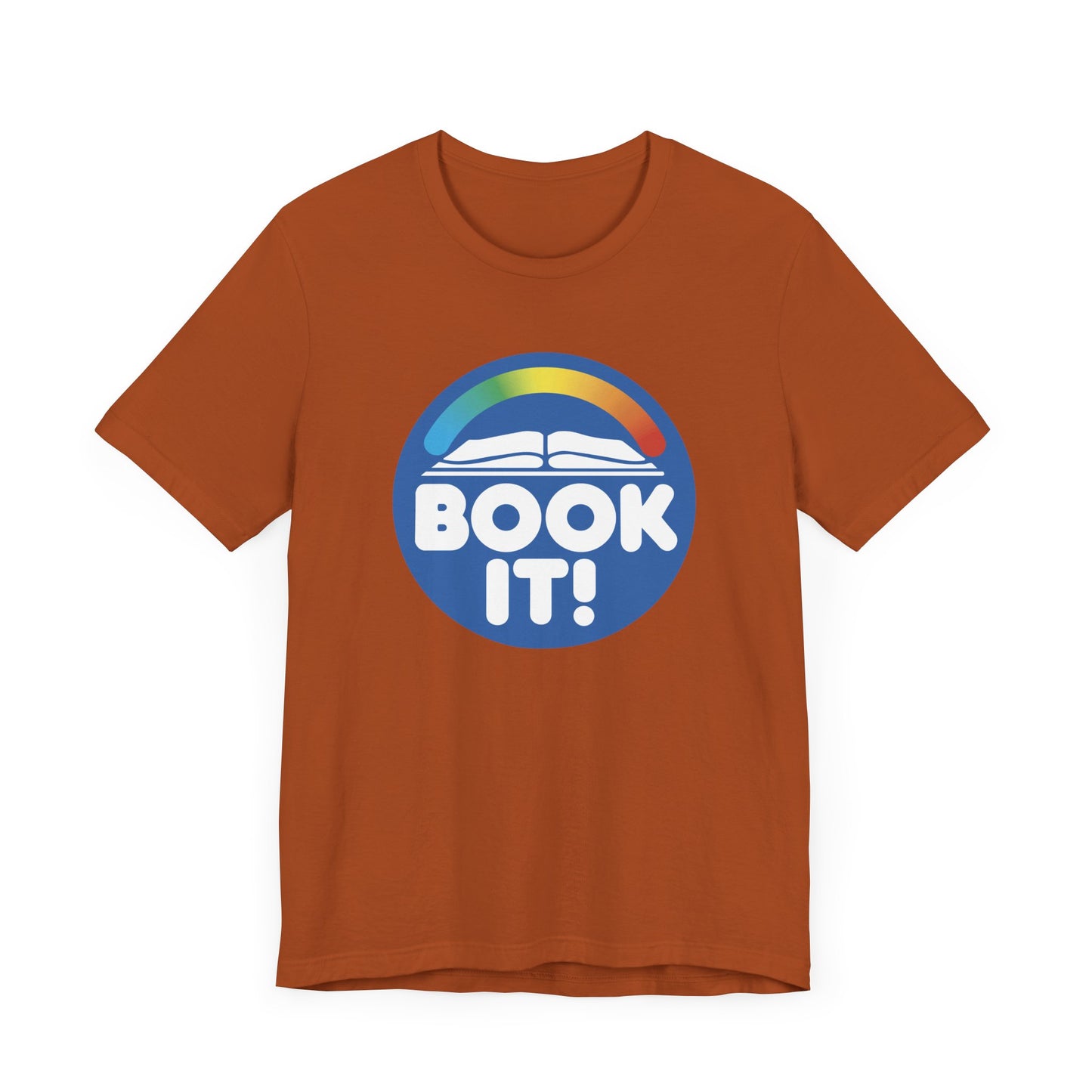 Book It! Short Sleeve Tee Shirt - A Slice of Childhood Nostalgia
