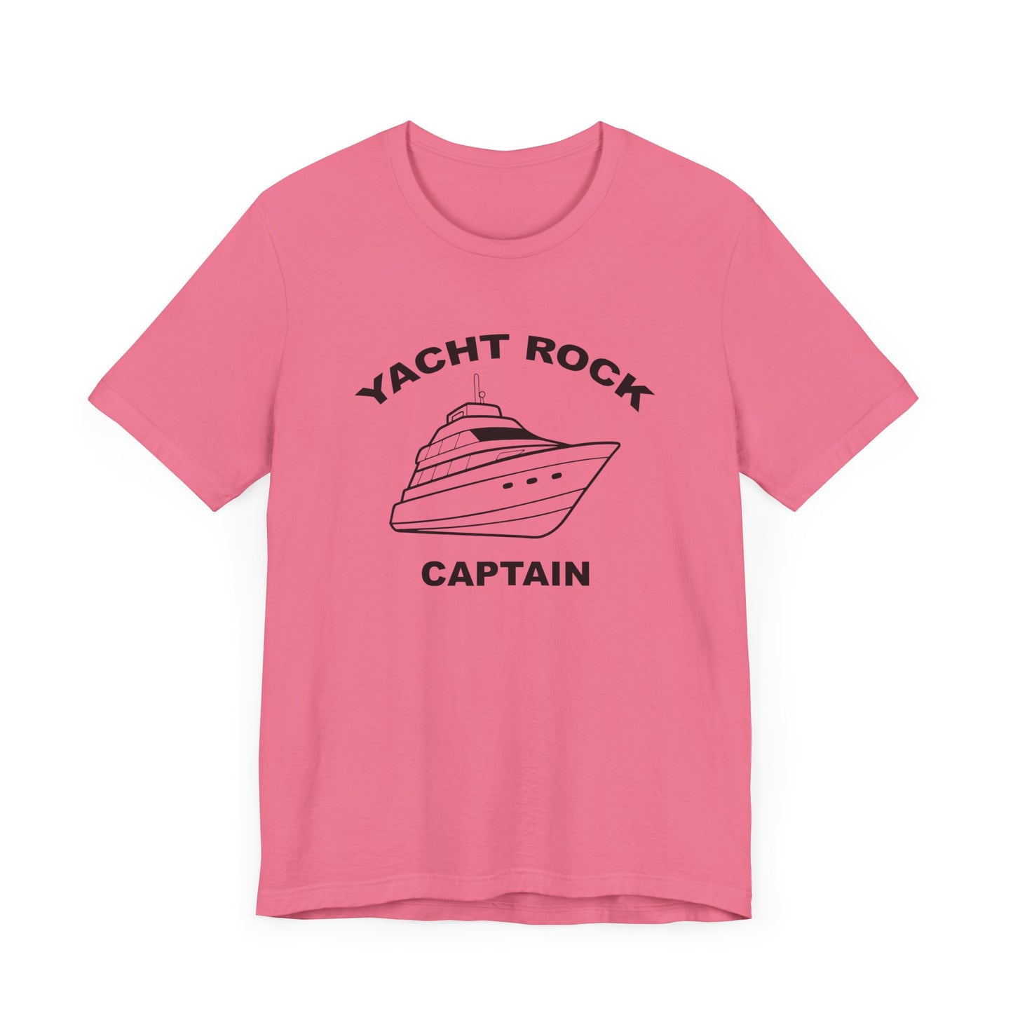 Yacht Rock Captain Short Sleeve Tee Shirt - Smooth Sailing in Style