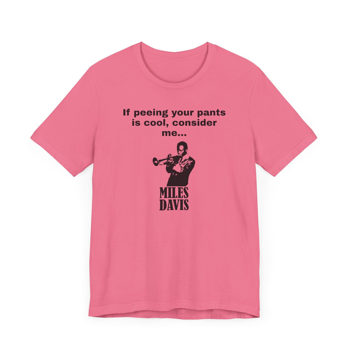 Billy Madison Miles Davis Peeing Your Pants Short Sleeve Tee Shirt - A Classic Comedy Tribute
