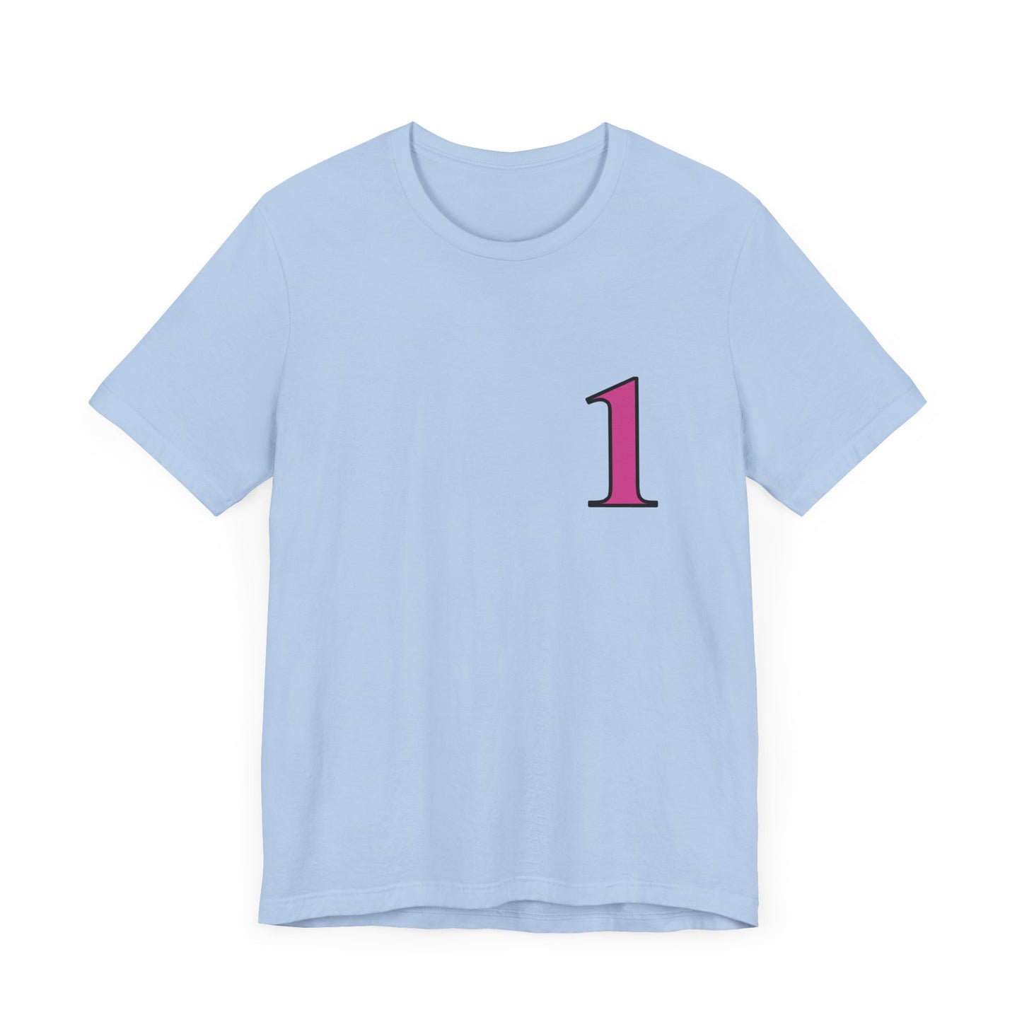 Supermarket Sweep Team 1 Light Blue Short Sleeve Tee Shirt - Relive the Game Show Excitement