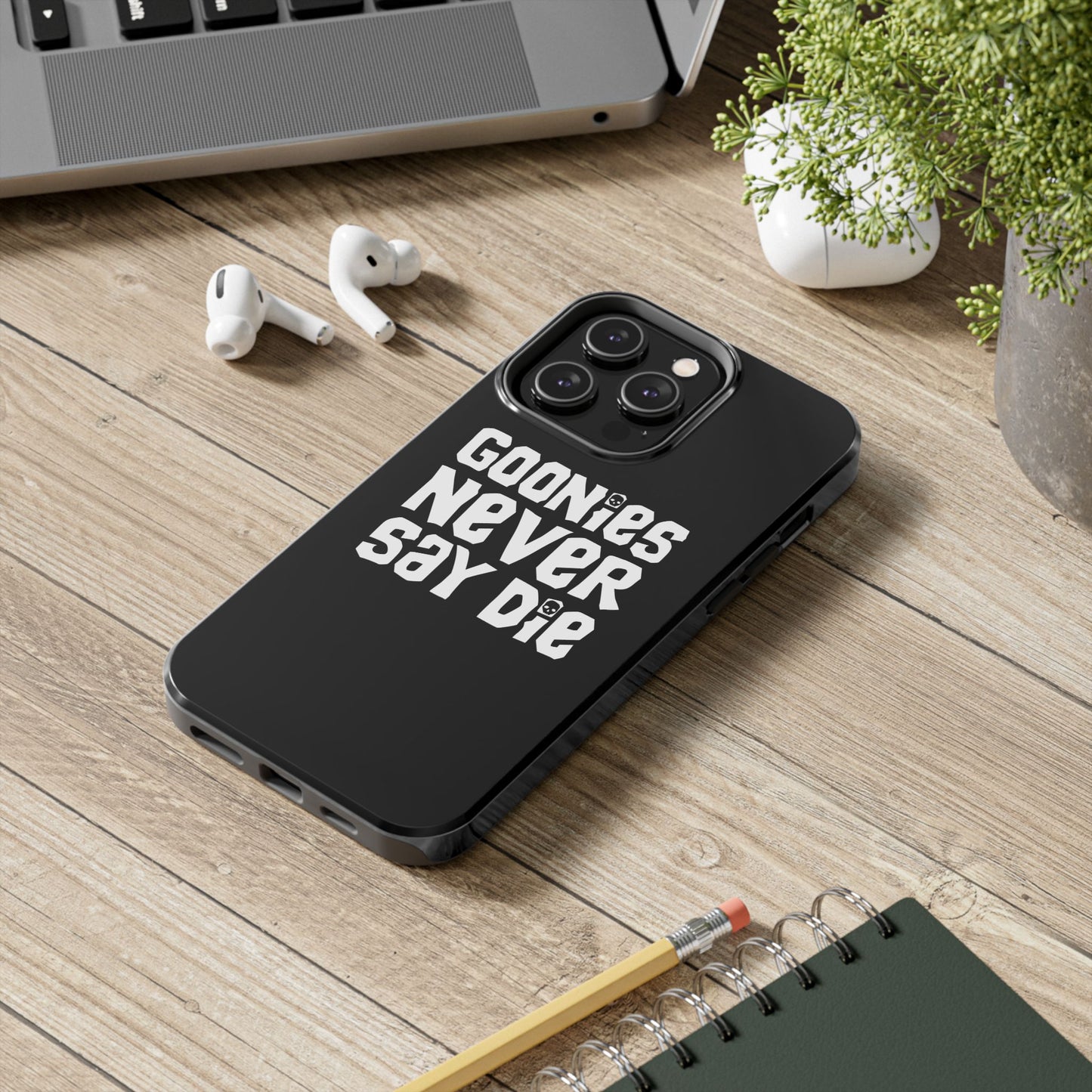 Goonies Never Say Die Tough Phone Case – 80s Nostalgia and Adventure Tribute