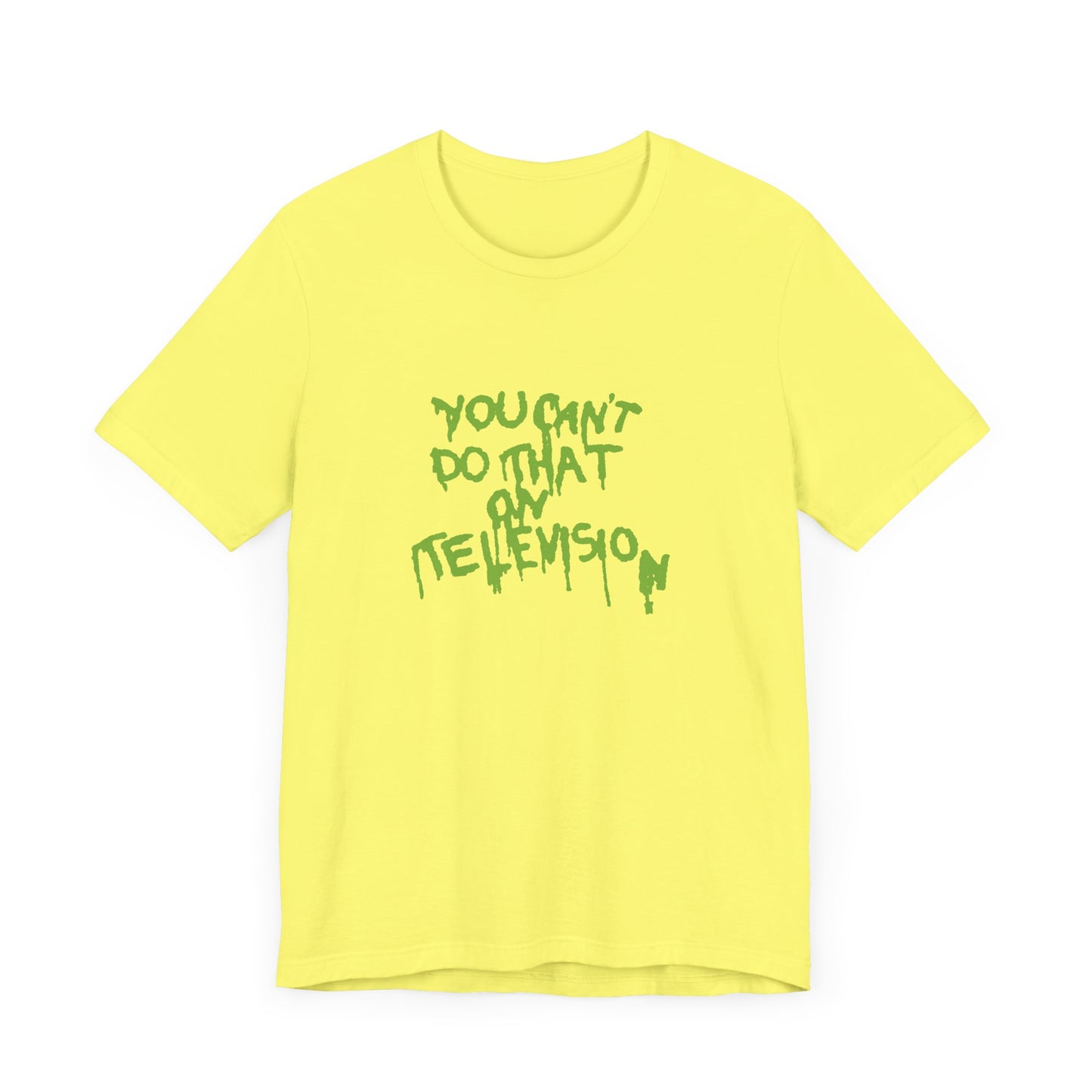 You Can’t Do That On Television Short Sleeve Tee Shirt - A Slime-Filled Nostalgia Trip