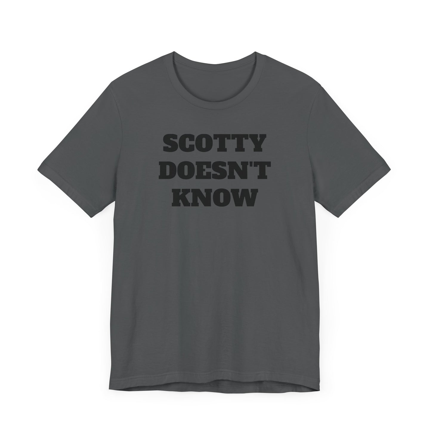 Scotty Doesn’t Know Short Sleeve T-Shirt - EuroTrip Movie Classic