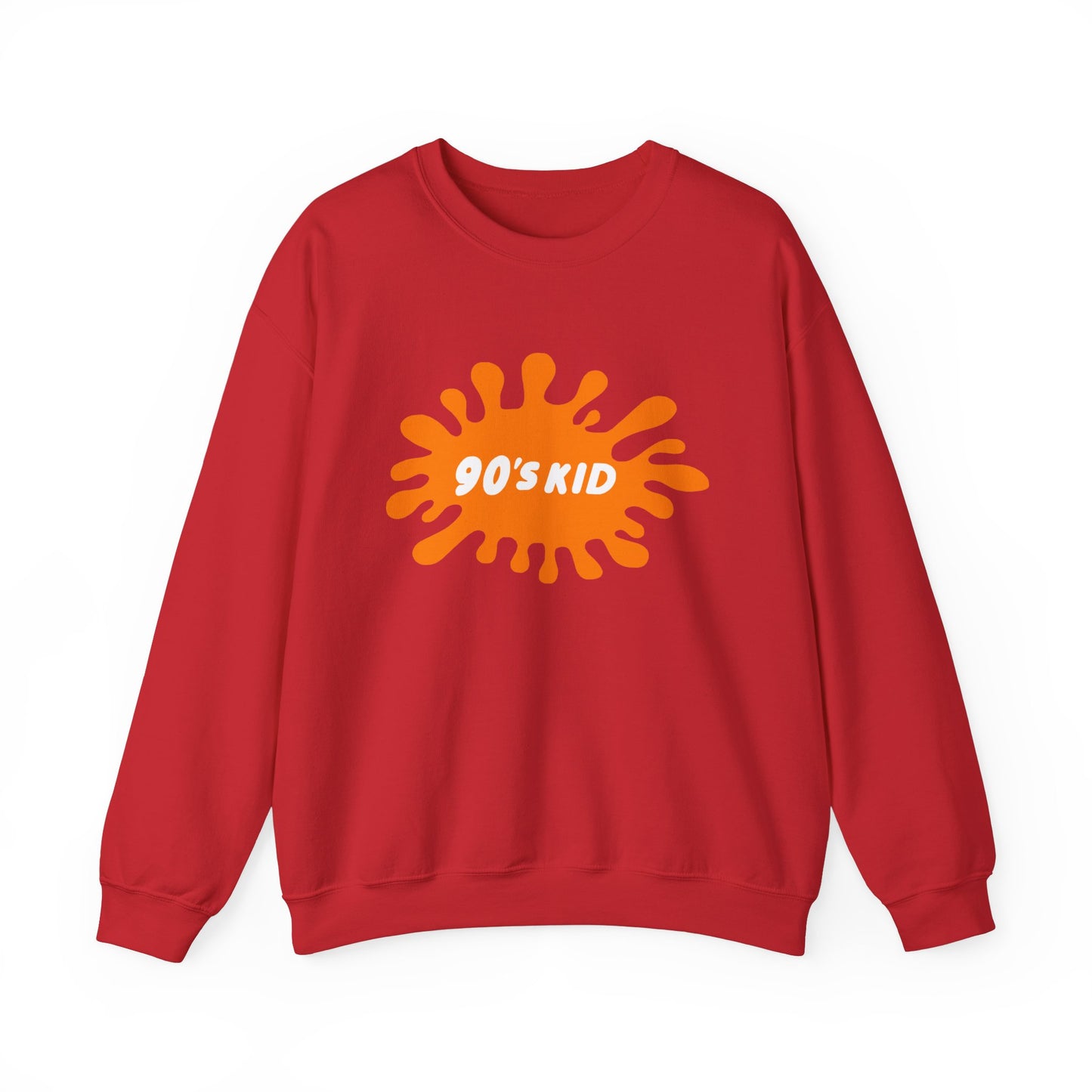 90’s Kid Crewneck Sweatshirt - A Nostalgic Tribute to Nickelodeon and the 90s