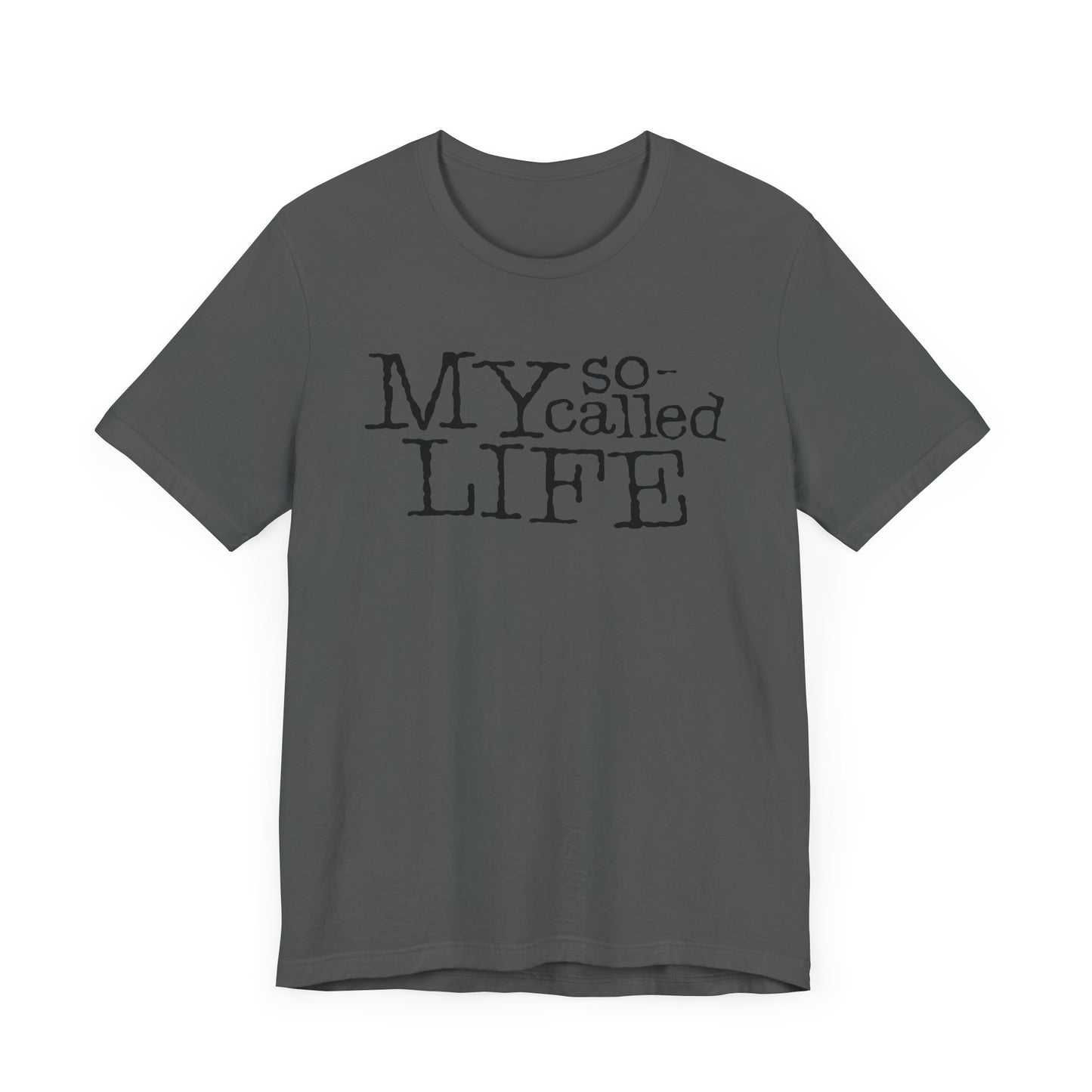 My So-Called Life Short Sleeve Tee Shirt - A Tribute to 90s Teenage Angst
