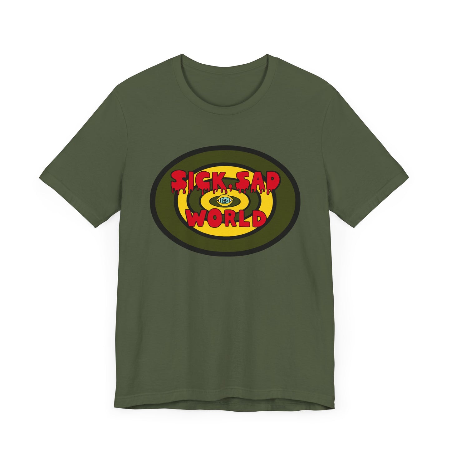 Daria Sick Sad World Short Sleeve Tee Shirt - A 90s Satirical Classic