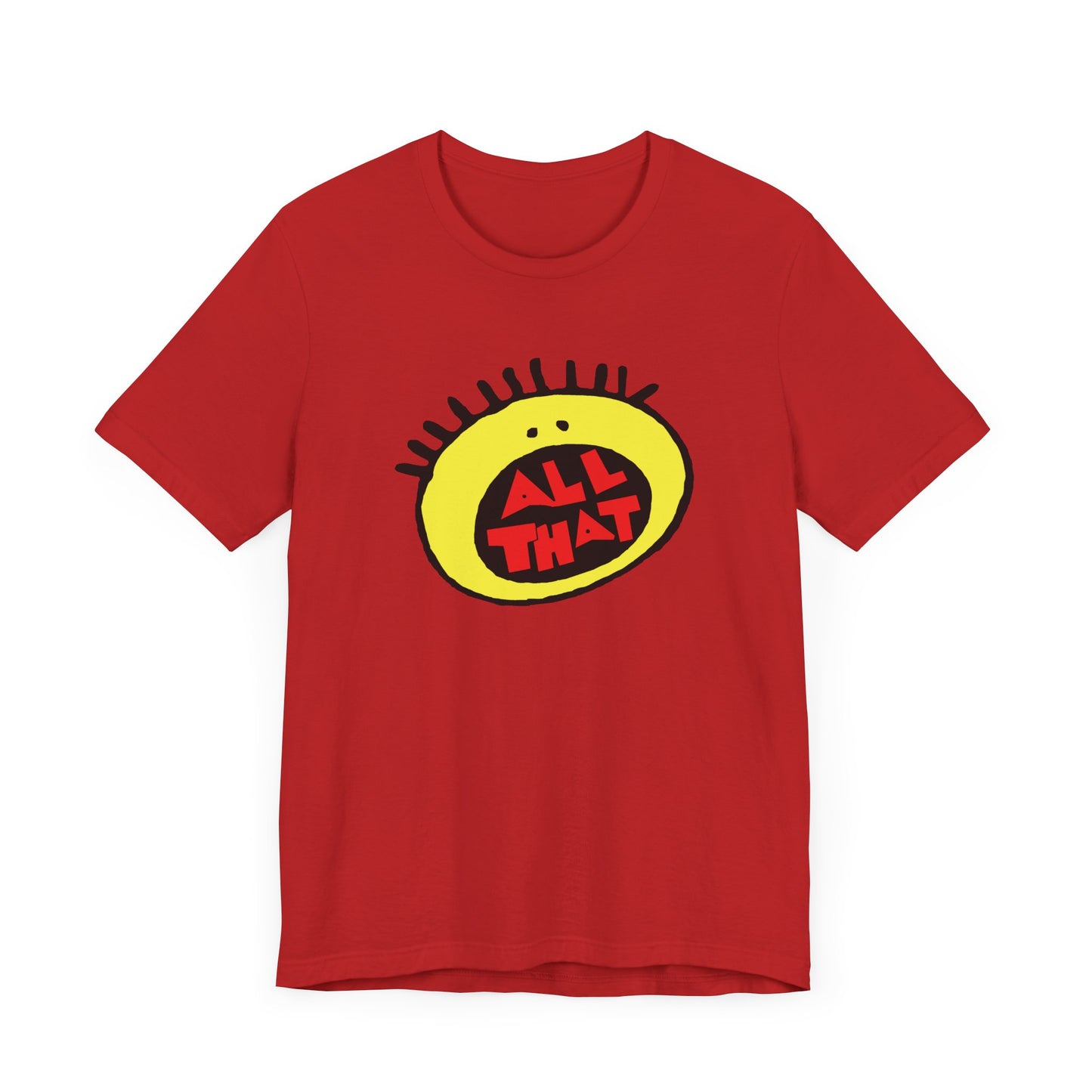 All That Short Sleeve Tee Shirt - A Nostalgic Tribute to 90s Nickelodeon