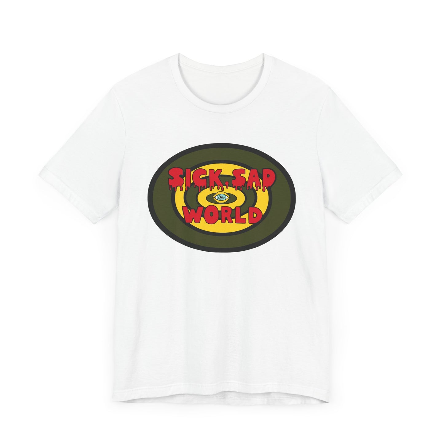 Daria Sick Sad World Short Sleeve Tee Shirt - A 90s Satirical Classic