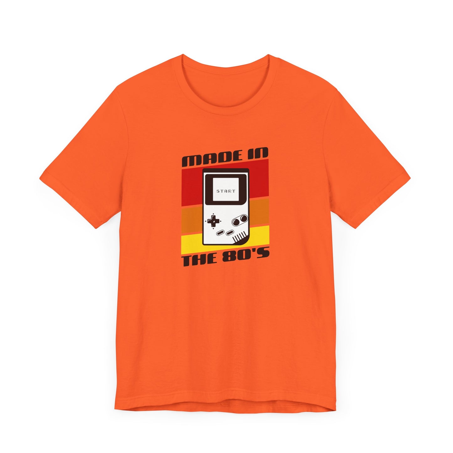 Made in the 80s Short Sleeve Tee – Nostalgia-Inspired Retro Gaming Shirt