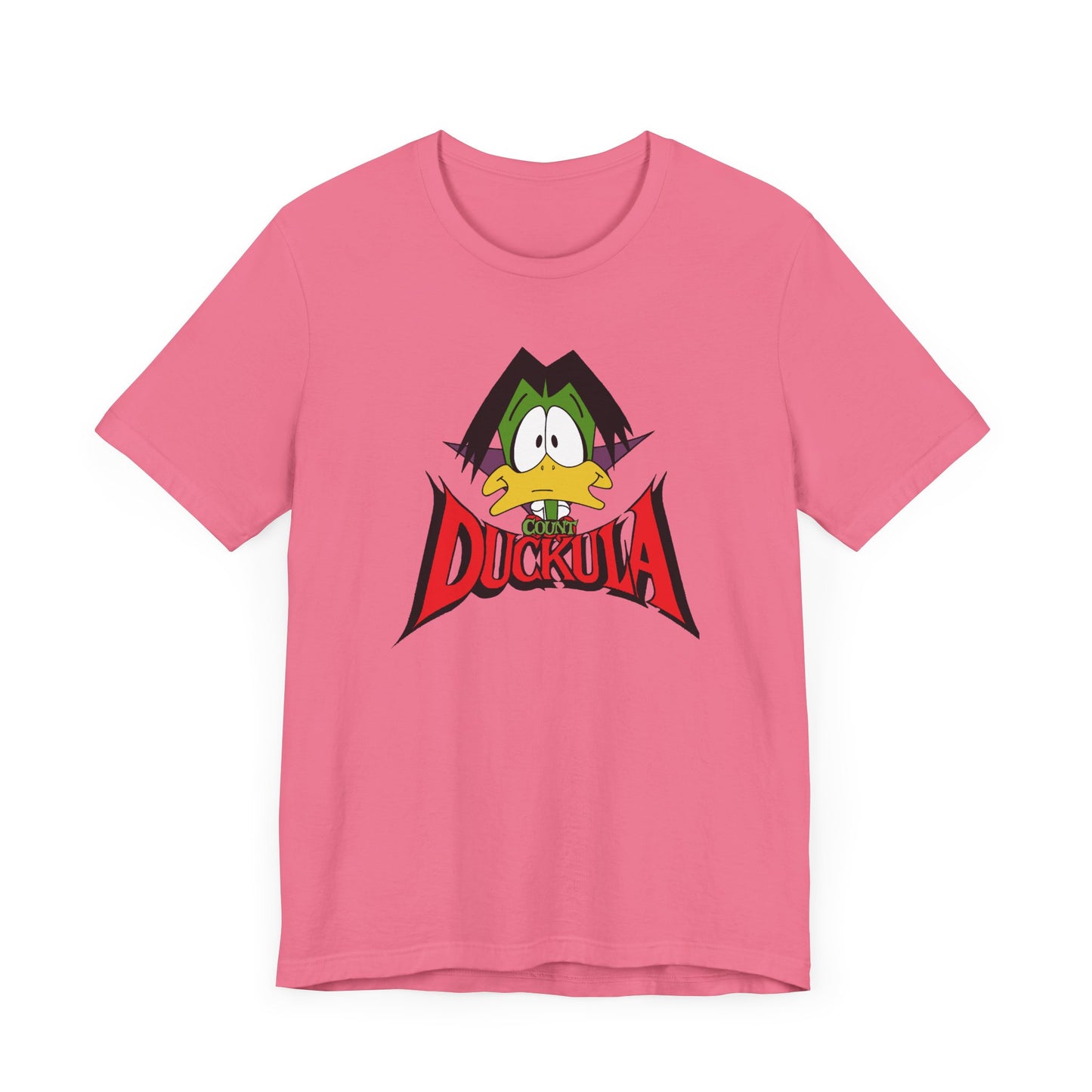 Count Duckula Short Sleeve Tee Shirt - A Nostalgic Nod to Everyone’s Favorite Vampire Duck