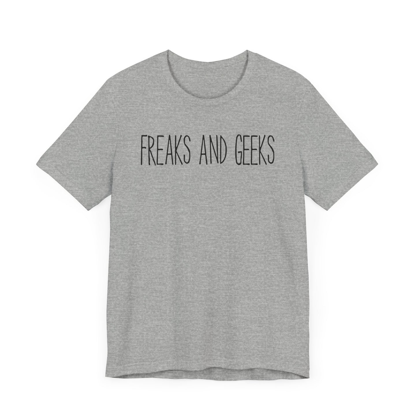 Freaks and Geeks Short Sleeve Tee Shirt - A Tribute to a Cult Classic