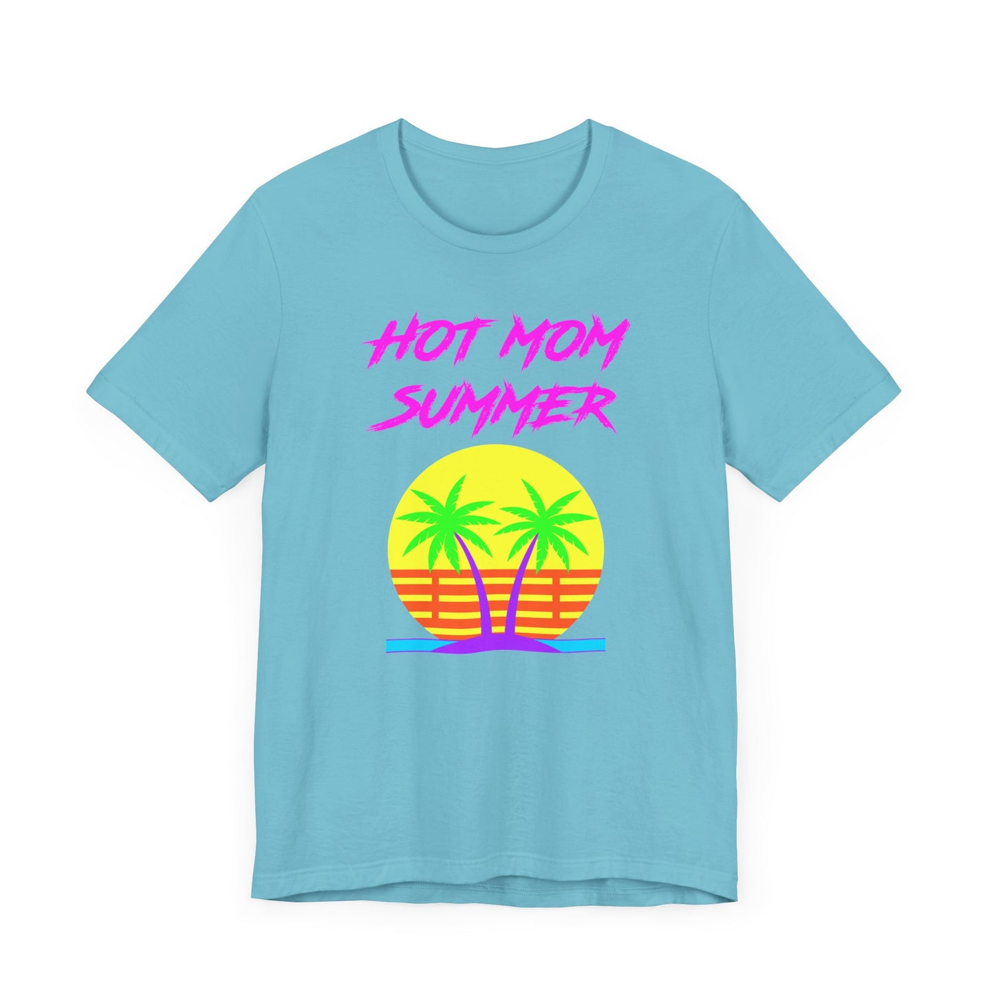 Hot Mom Summer Short Sleeve Tee Shirt