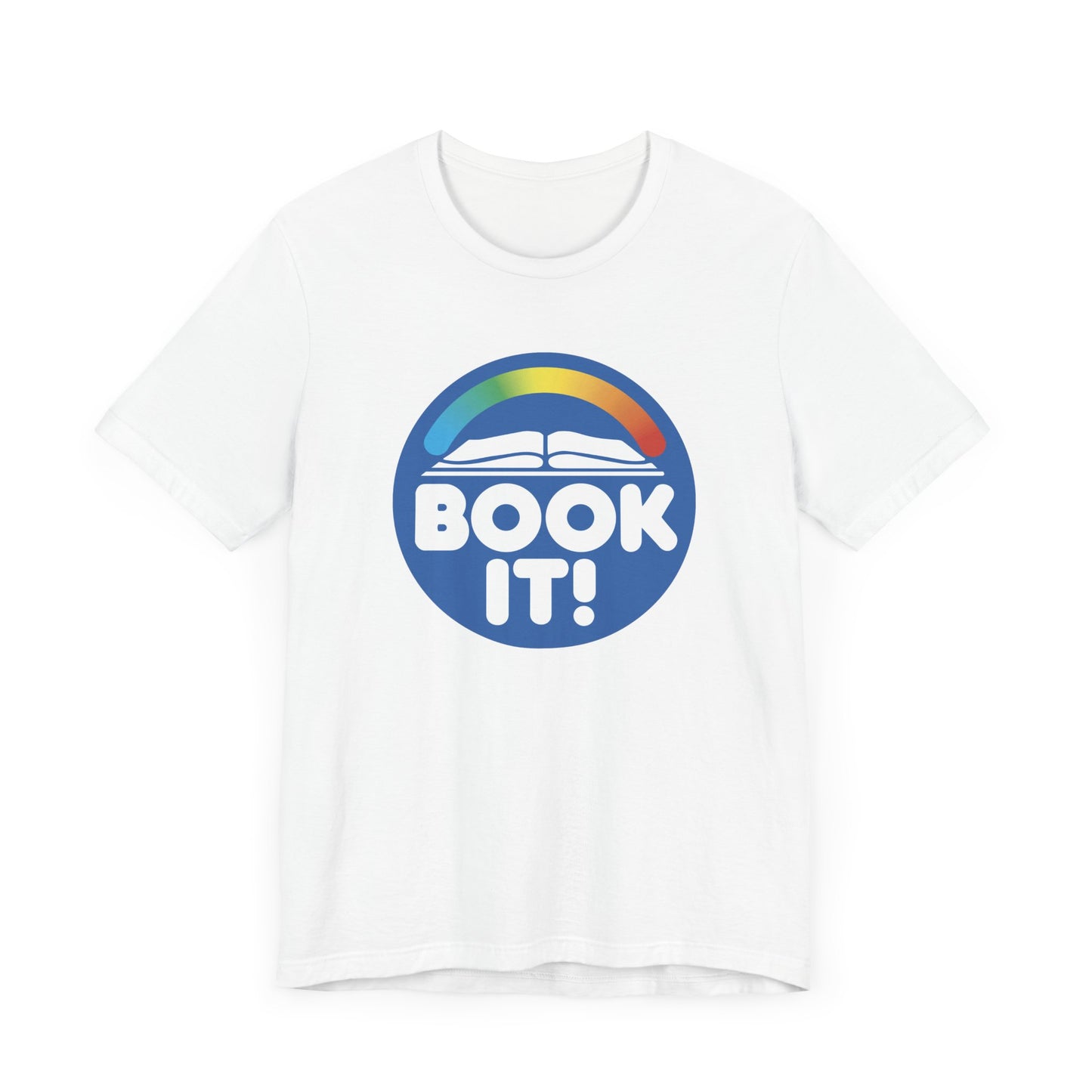 Book It! Short Sleeve Tee Shirt - A Slice of Childhood Nostalgia