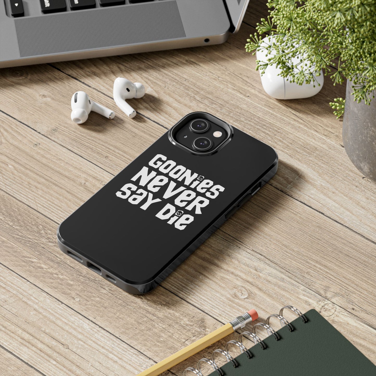 Goonies Never Say Die Tough Phone Case – 80s Nostalgia and Adventure Tribute