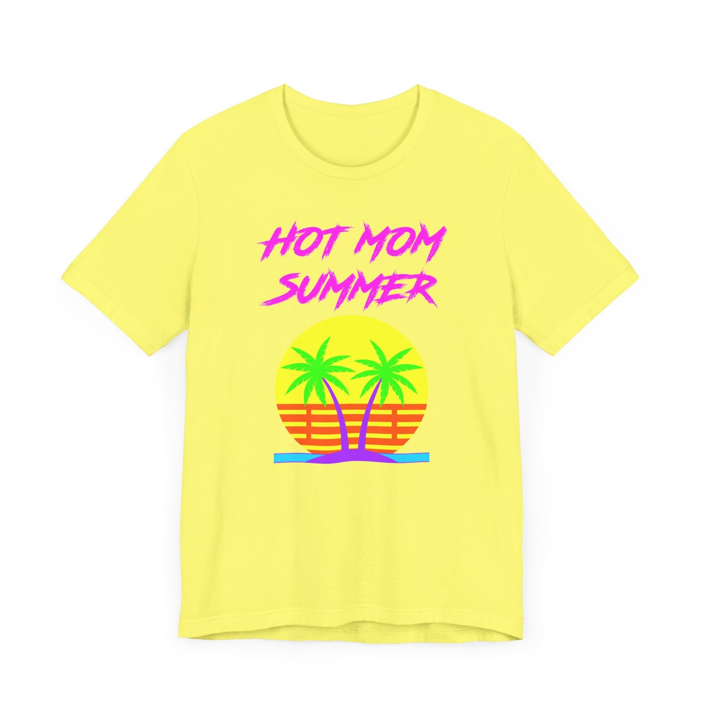 Hot Mom Summer Short Sleeve Tee Shirt