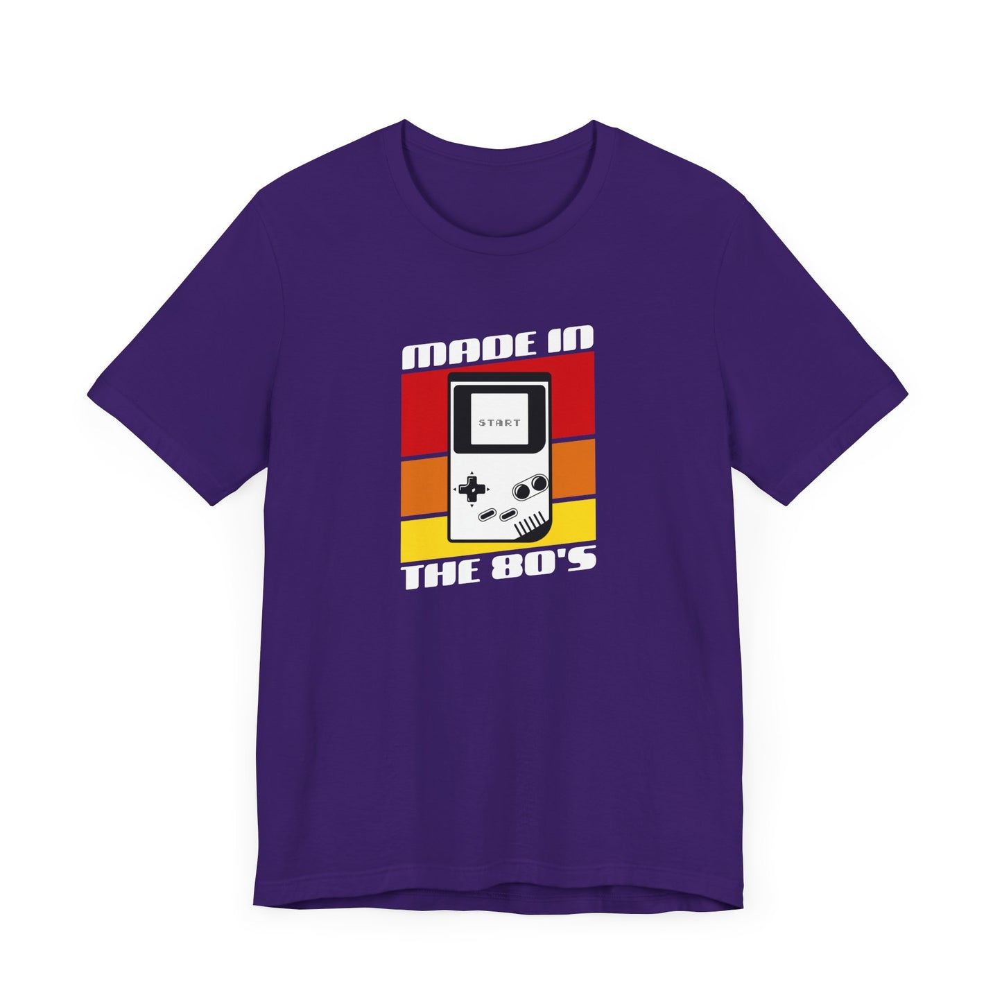 Made in the 80s Short Sleeve Tee – Nostalgia-Inspired Retro Gaming Shirt
