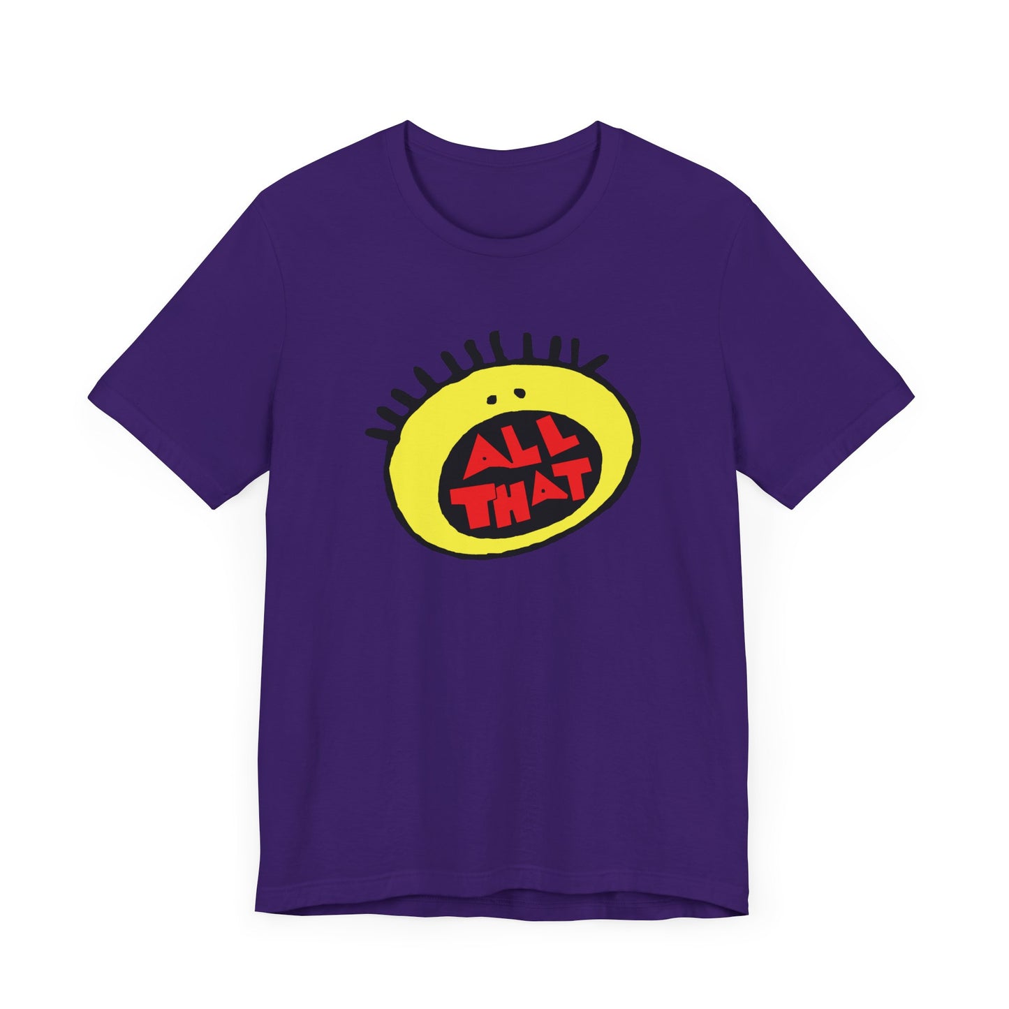 All That Short Sleeve Tee Shirt - A Nostalgic Tribute to 90s Nickelodeon