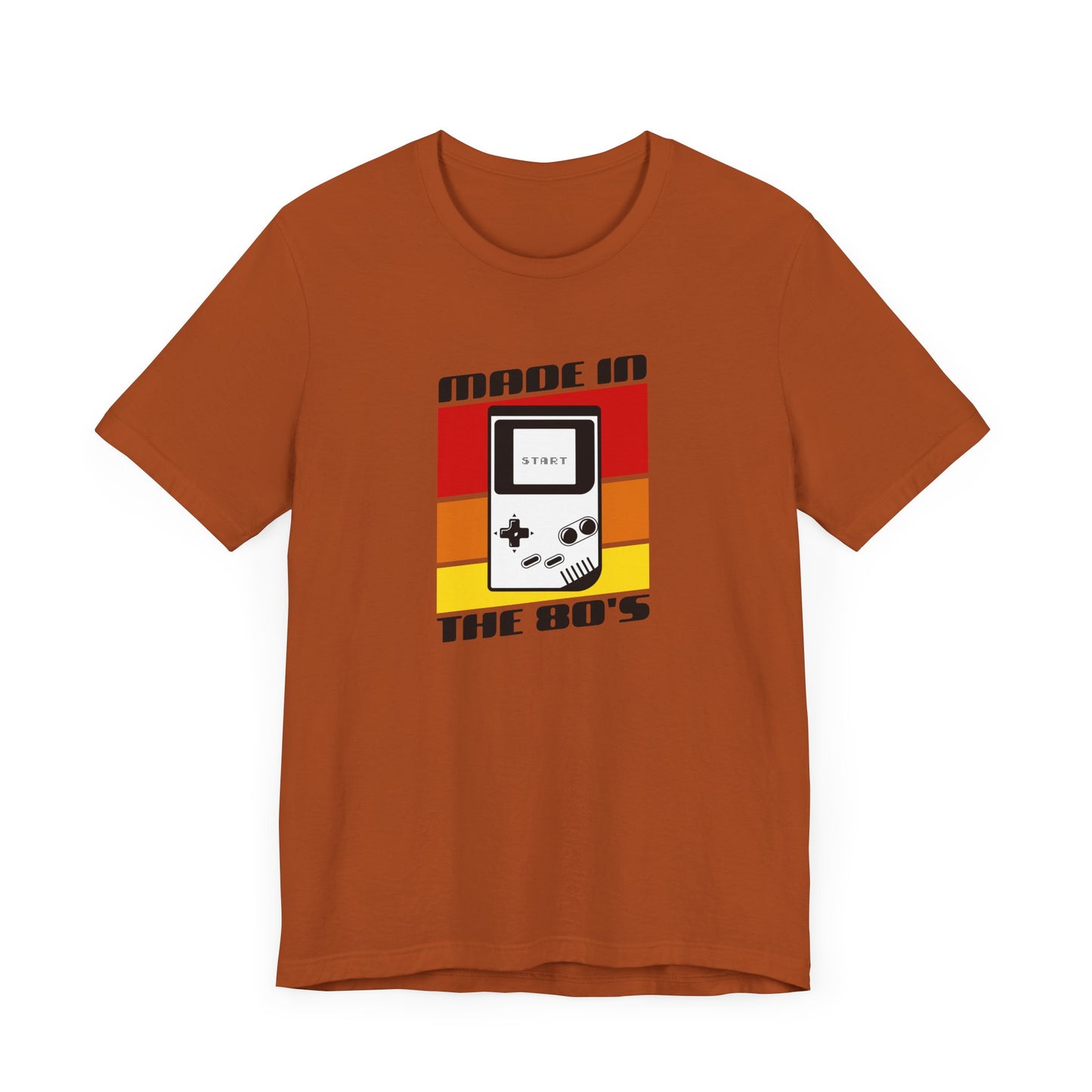 Made in the 80s Short Sleeve Tee – Nostalgia-Inspired Retro Gaming Shirt