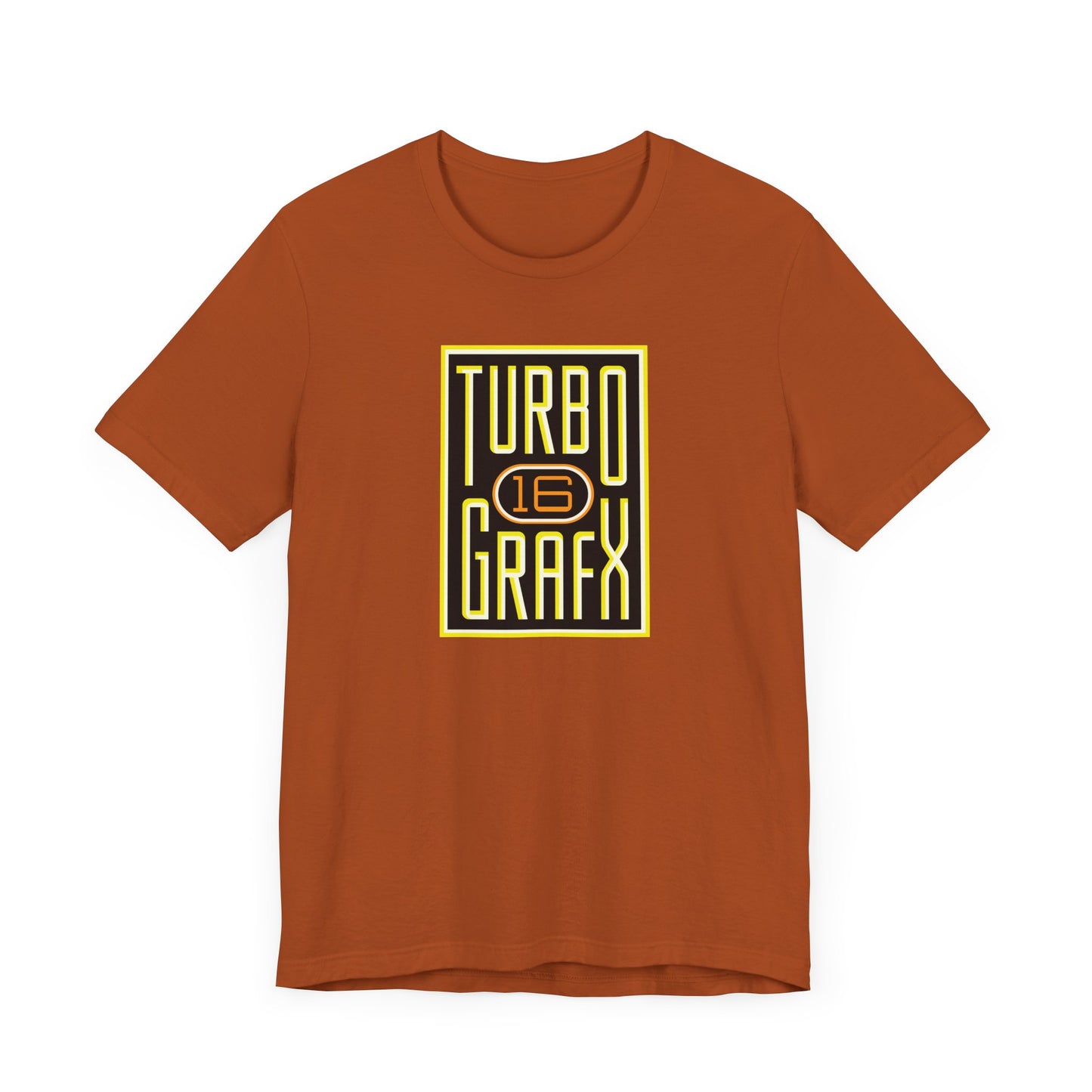 TurboGrafx-16 Short Sleeve Tee Shirt - A Retro Gaming Classic