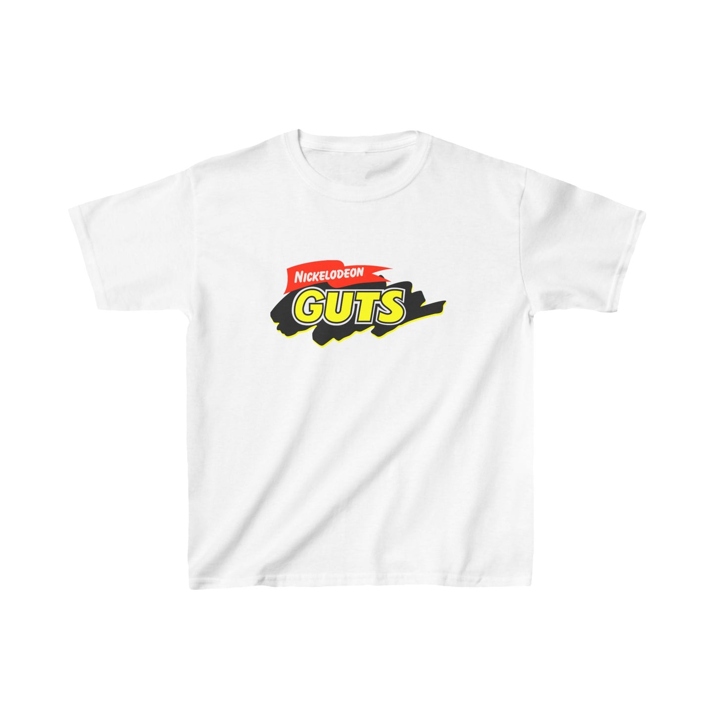 Kids Nickelodeon GUTS Heavy Cotton Tee - A 90s Nostalgia Classic