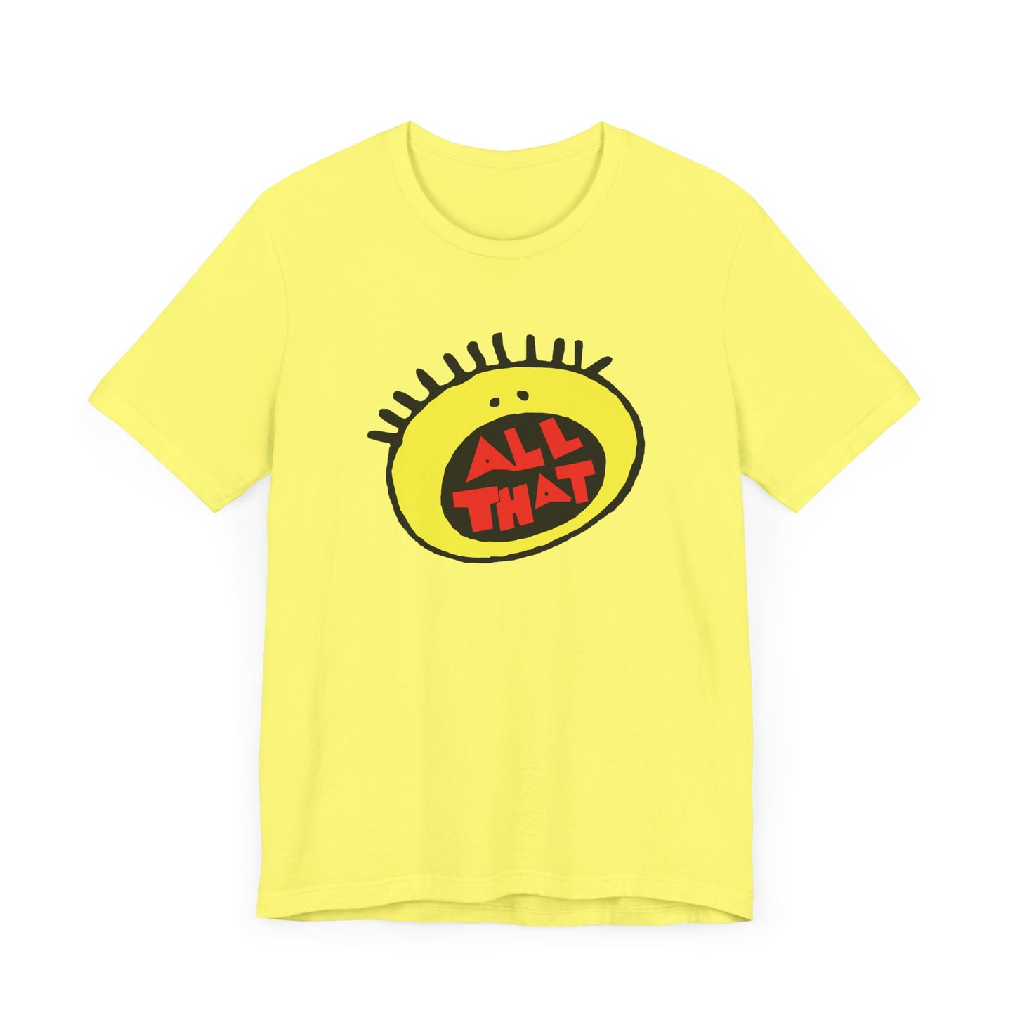 All That Short Sleeve Tee Shirt - A Nostalgic Tribute to 90s Nickelodeon
