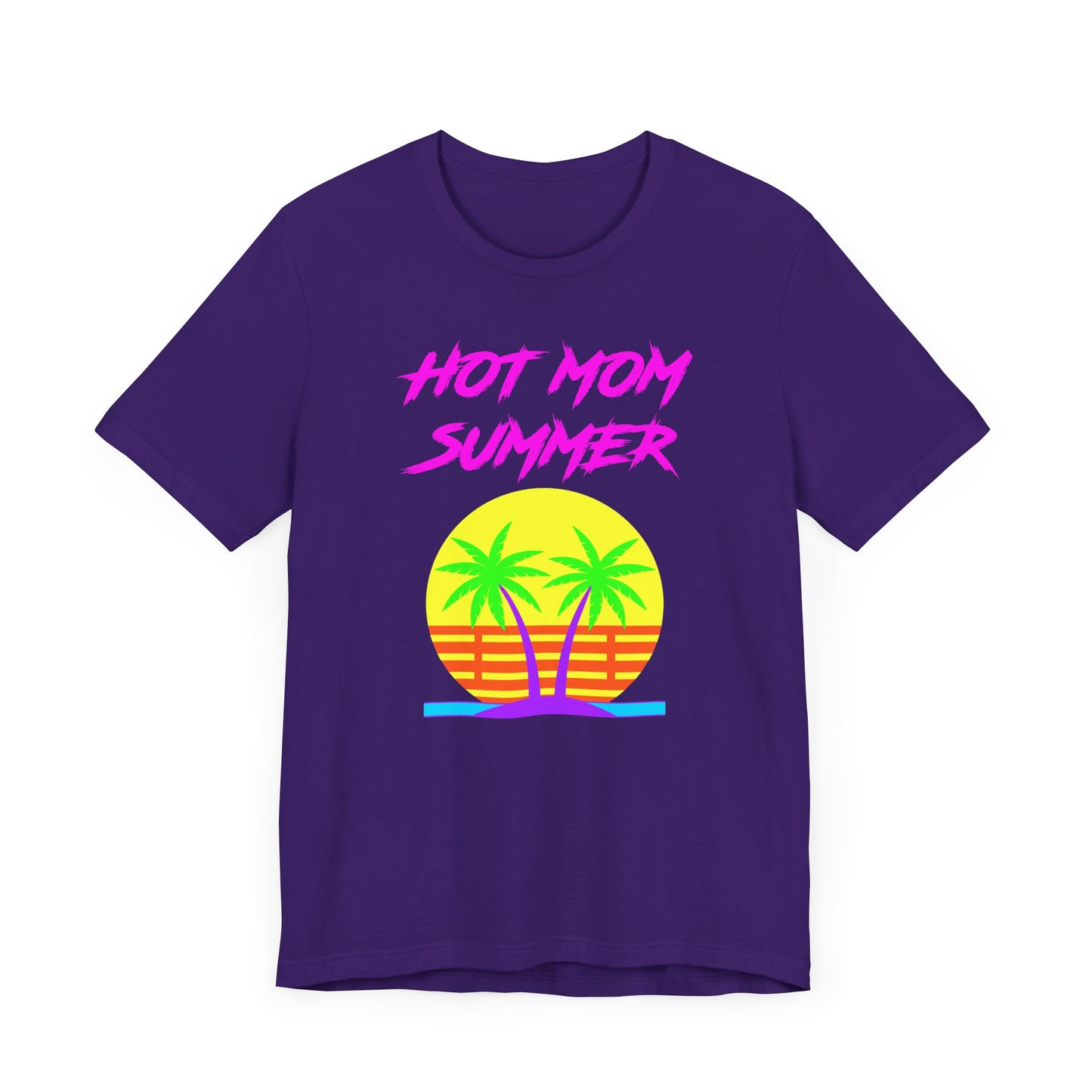 Hot Mom Summer Short Sleeve Tee Shirt