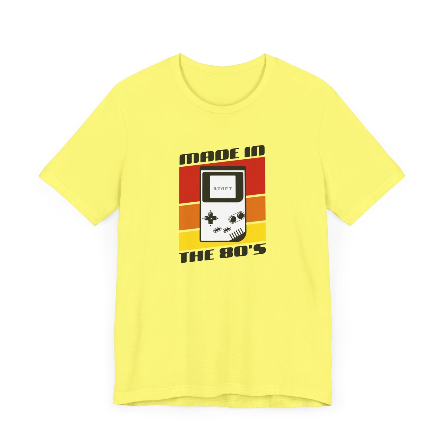 Made in the 80s Short Sleeve Tee – Nostalgia-Inspired Retro Gaming Shirt