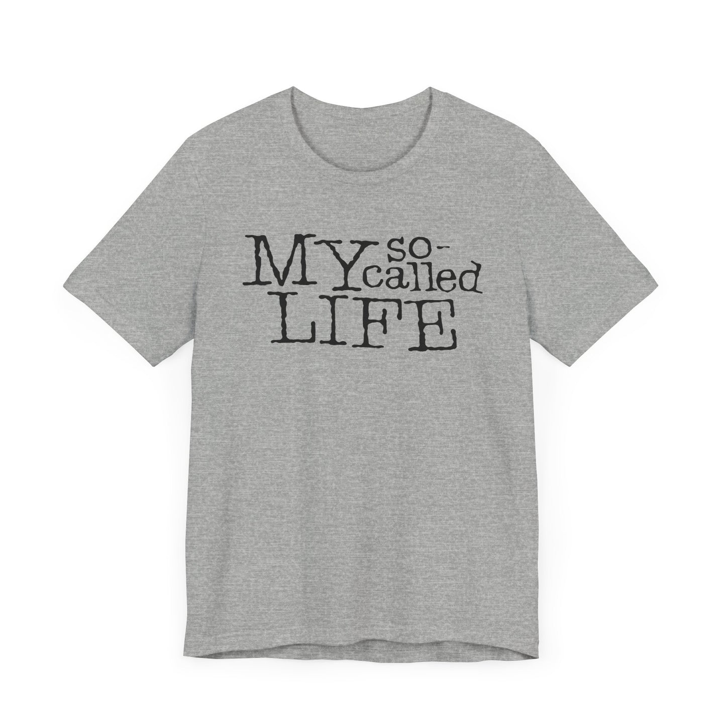 My So-Called Life Short Sleeve Tee Shirt - A Tribute to 90s Teenage Angst