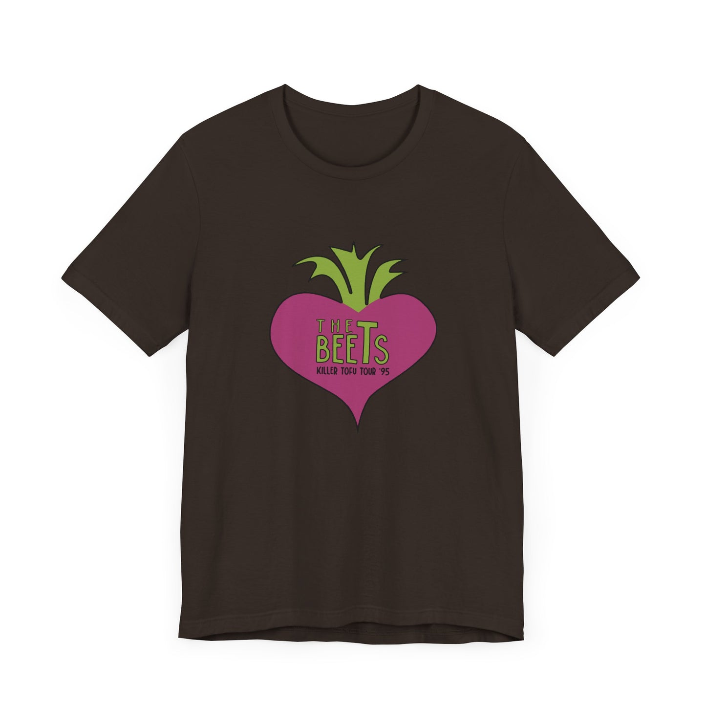 Doug The Beets World Tour '95 Short Sleeve T-Shirt - 90s Cartoon Band Nostalgia