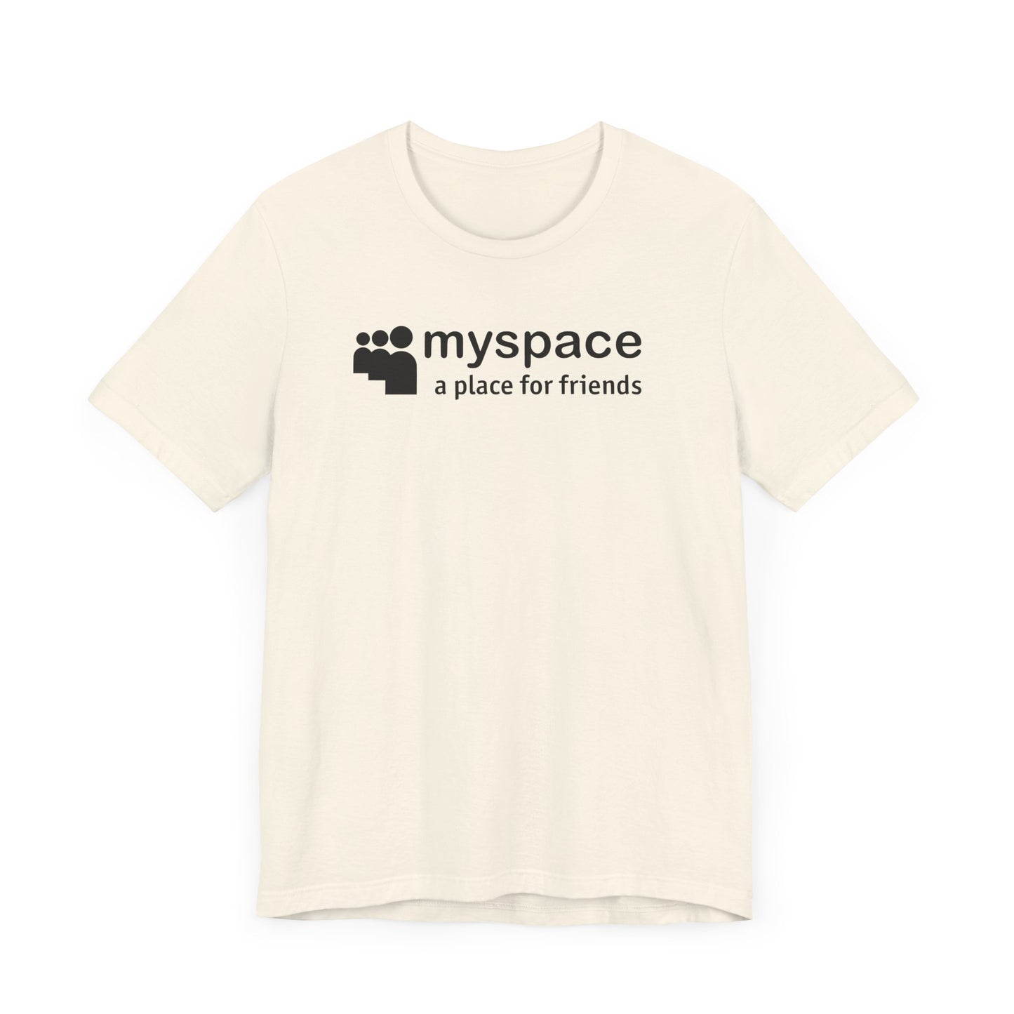 Myspace Social Media Short Sleeve Tee Shirt - A Throwback to the Good Old Days