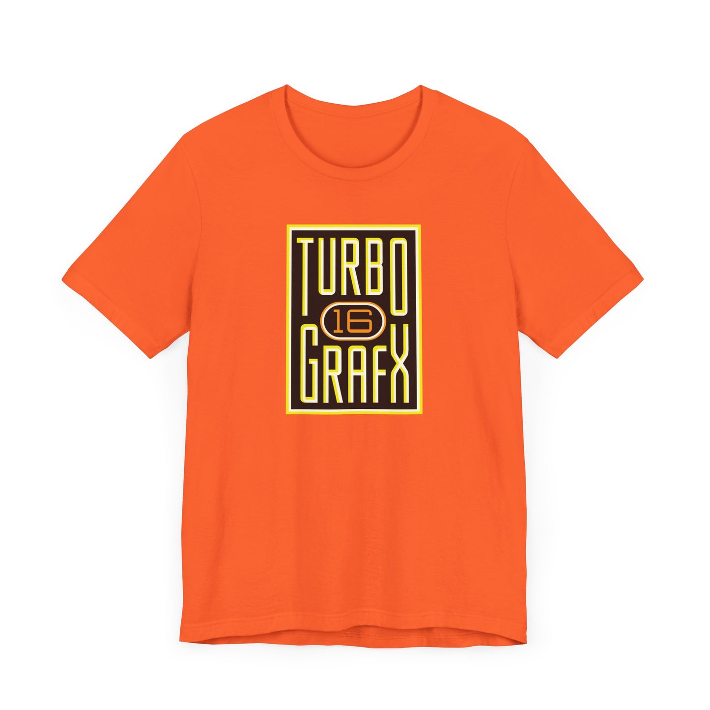 TurboGrafx-16 Short Sleeve Tee Shirt - A Retro Gaming Classic