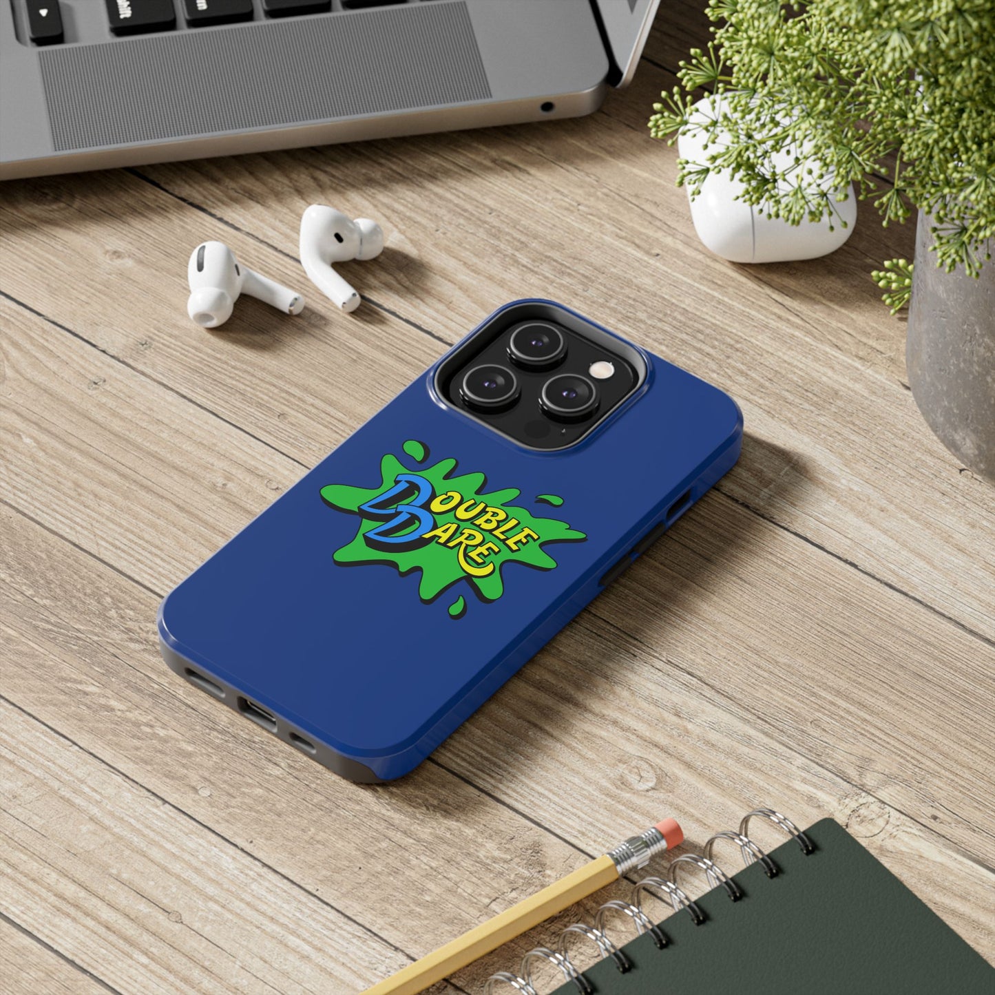 Double Dare Tough Phone Case - A Nostalgic Nod to 90s Fun