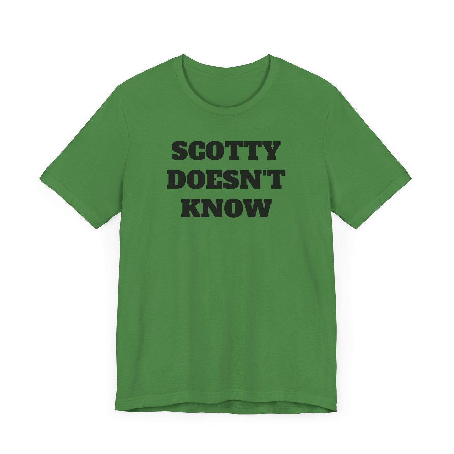 Scotty Doesn’t Know Short Sleeve T-Shirt - EuroTrip Movie Classic