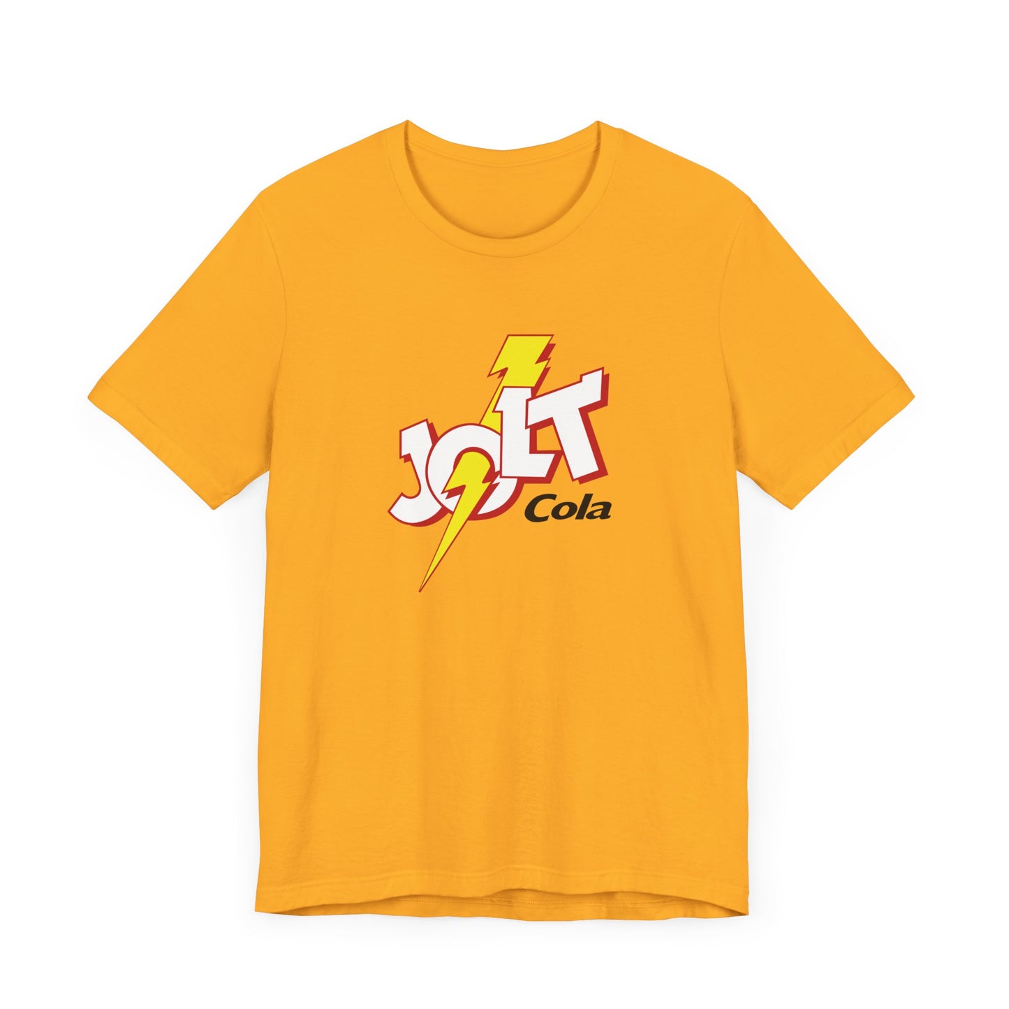 Jolt Cola Short Sleeve Tee Shirt - A Tribute to the Original Energy Boost