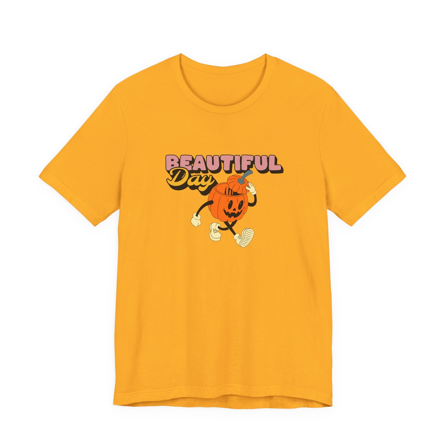 Beautiful Day Halloween Pumpkin T-Shirt