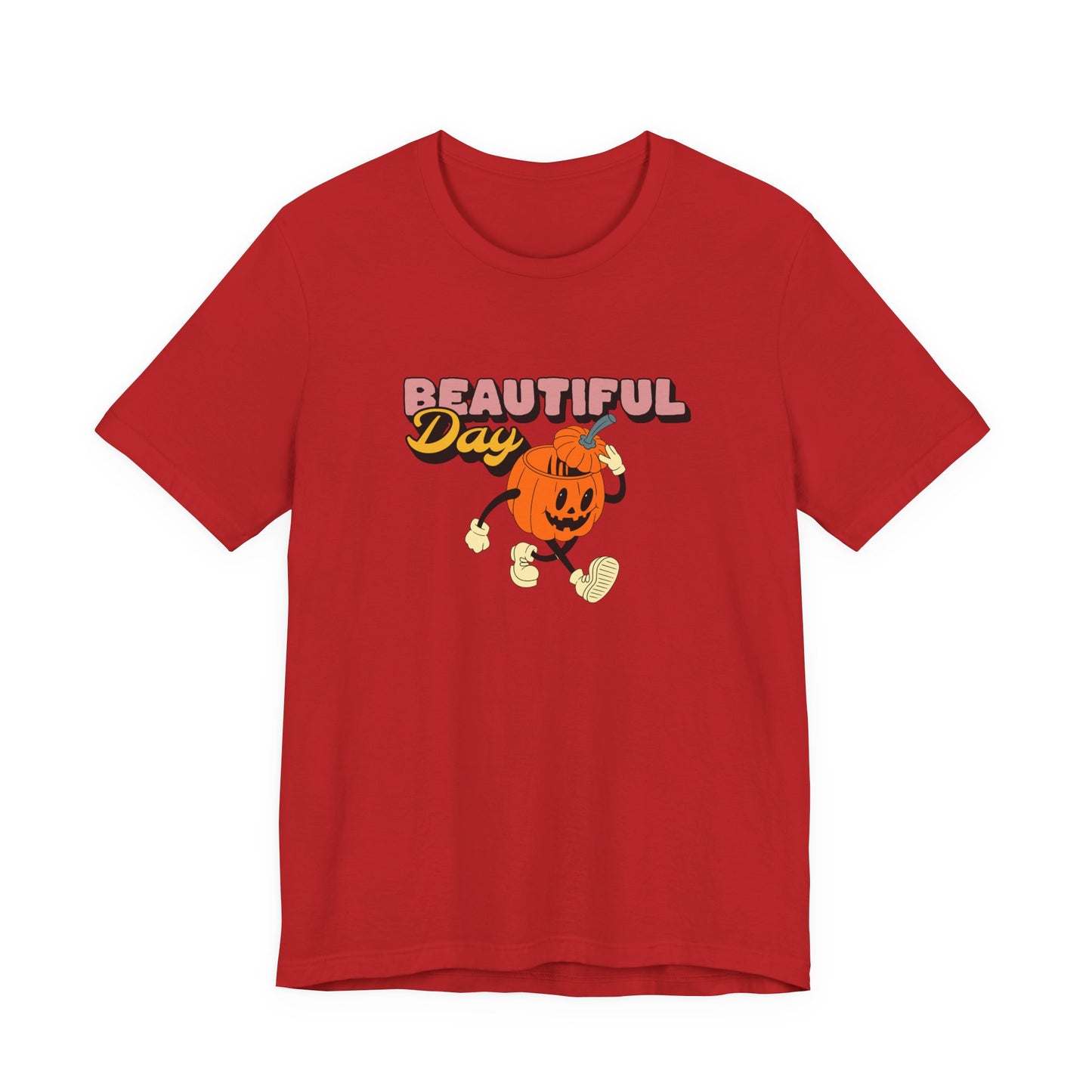Beautiful Day Halloween Pumpkin T-Shirt