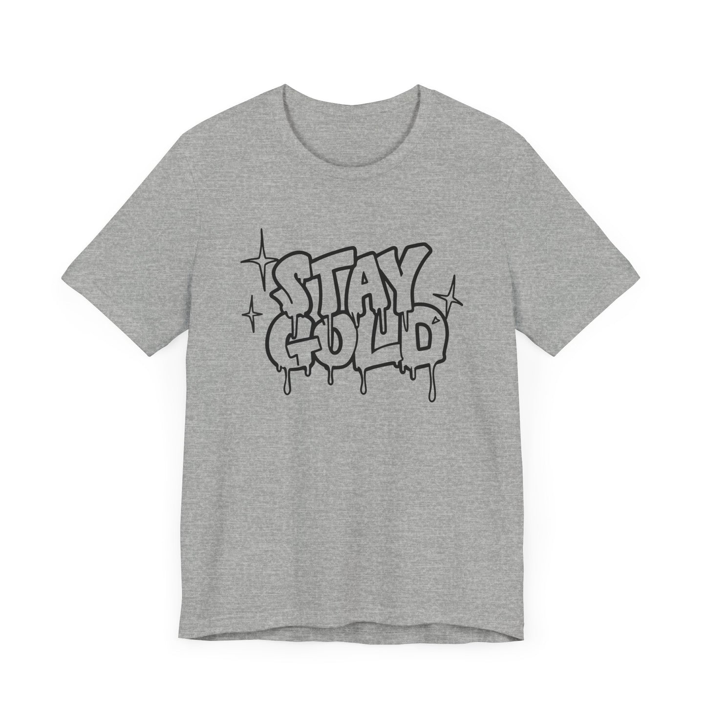 Stay Gold Short Sleeve Tee Shirt - A Classic Literary Tribute
