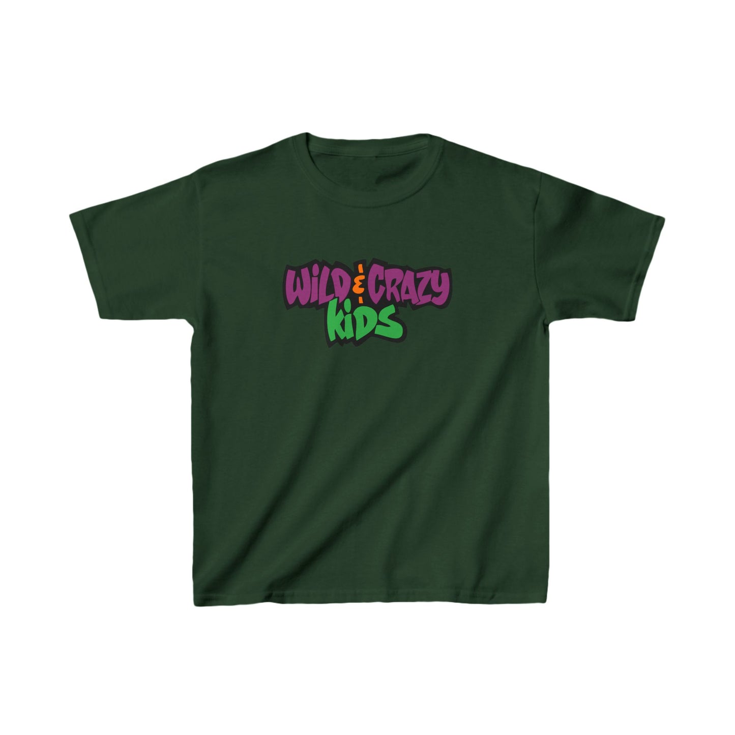 Kids Wild and Crazy Kids Heavy Cotton Tee Shirt - For the Little Adventurers