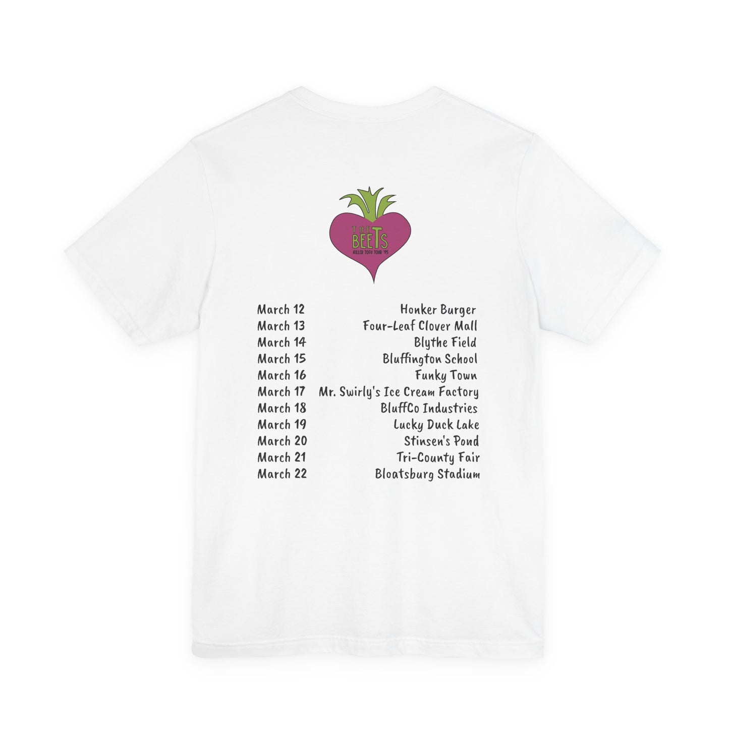 The Beets World Tour '95 T-Shirt