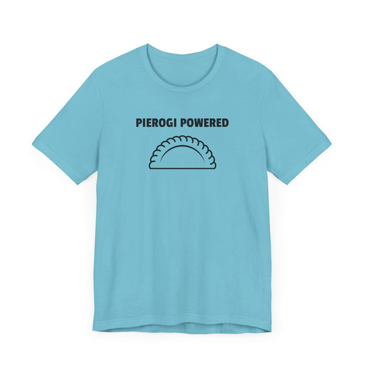 Pierogi Power Pierogi Lover's Short Sleeve Tee Shirt - A Deliciously Bold Statement