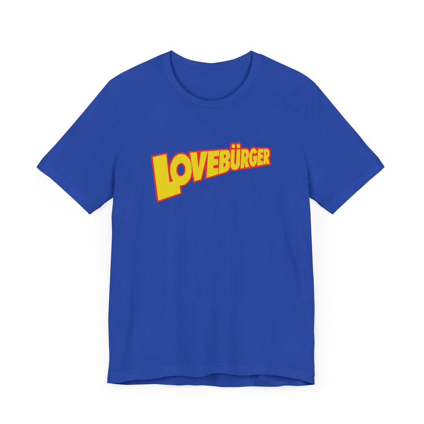 Can’t Hardly Wait Lovebürger Short Sleeve Tee Shirt - A Tribute to 90s Teen Comedy