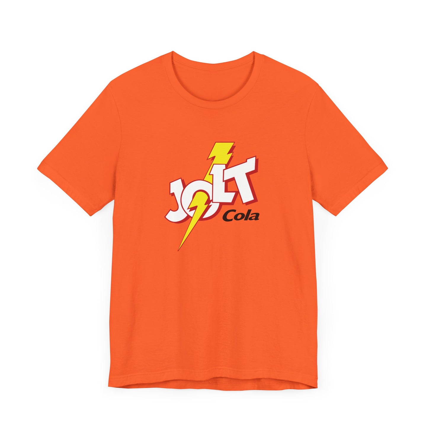 Jolt Cola Short Sleeve Tee Shirt - A Tribute to the Original Energy Boost